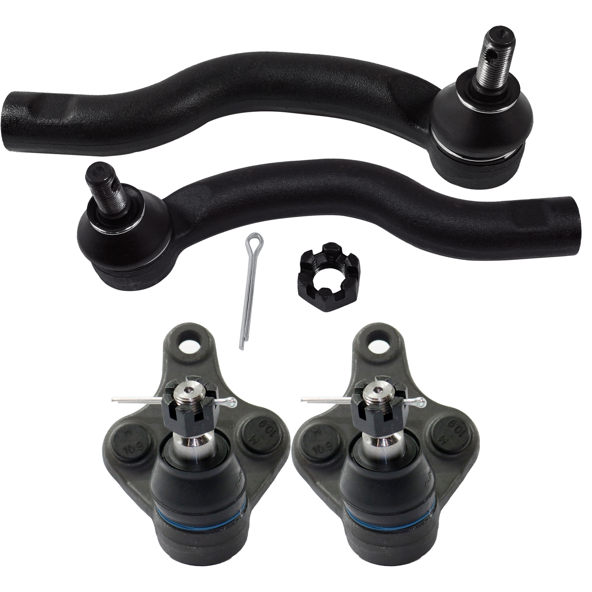 AM RAV4-06-18 TC 11-16 FRONT TIE ROD END RH AND LH Outer 4 piece kit with Ball Joint SKU KIT 071124 C318 OEM 101-548-526-934-254-000-000-000-000