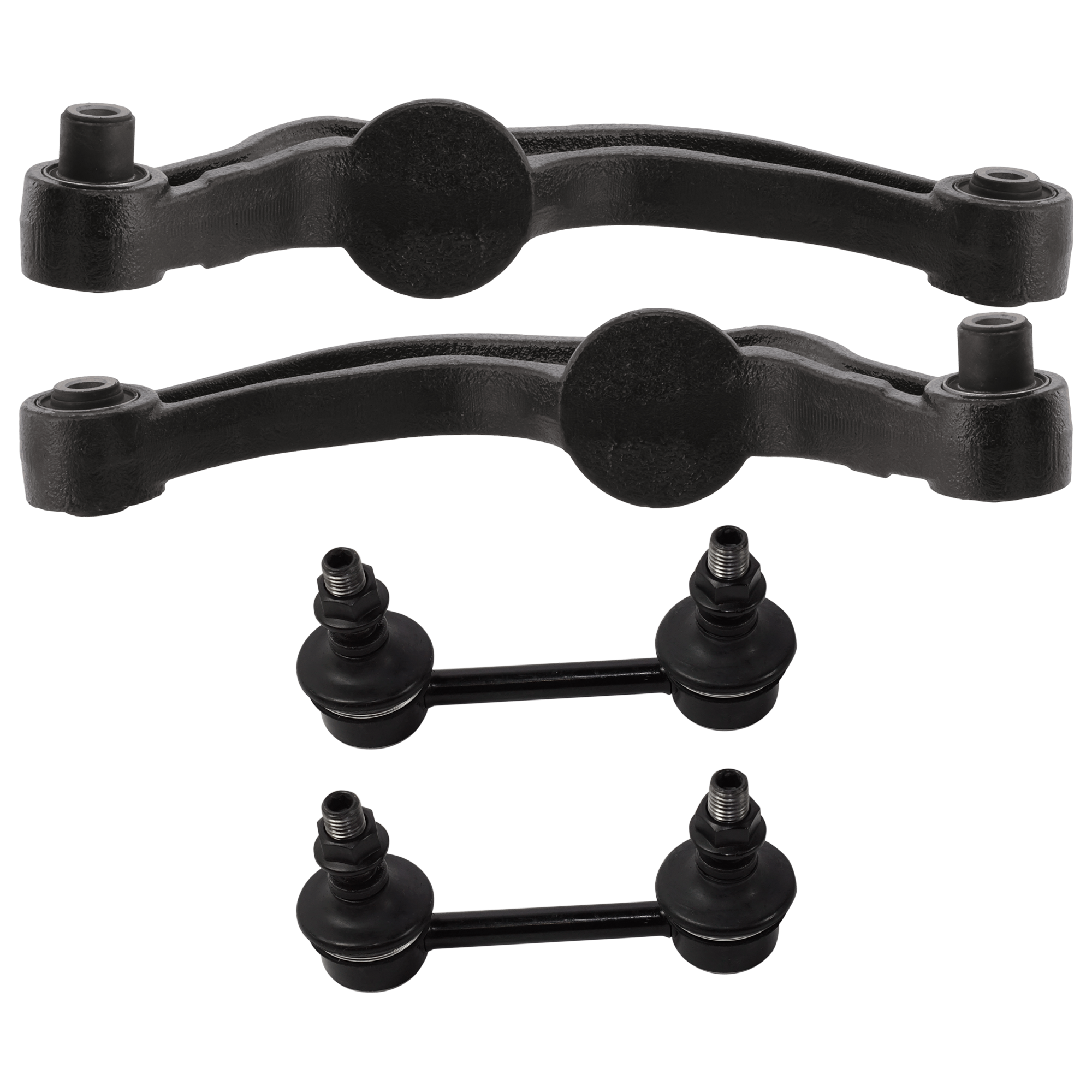 AM LEGACY 05-09 REAR CONTROL ARM RH AND LH Upper 4 pc Kit with Sway Bar Link SKU KIT 071124 C332 OEM 20250AE021-20250AE041-20470AE0