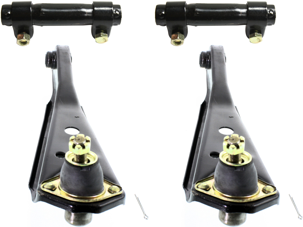 AM FALCON 68-70 MUSTANG 68-73 FRONT CONTROL ARM KIT RH AND LH Lower w ball joint s 4 pc Kit with Tie Rod Adjusting Sleeve SKU KIT 071217-71 OEM D10Z3078A D5DZ3078A 64181-3102