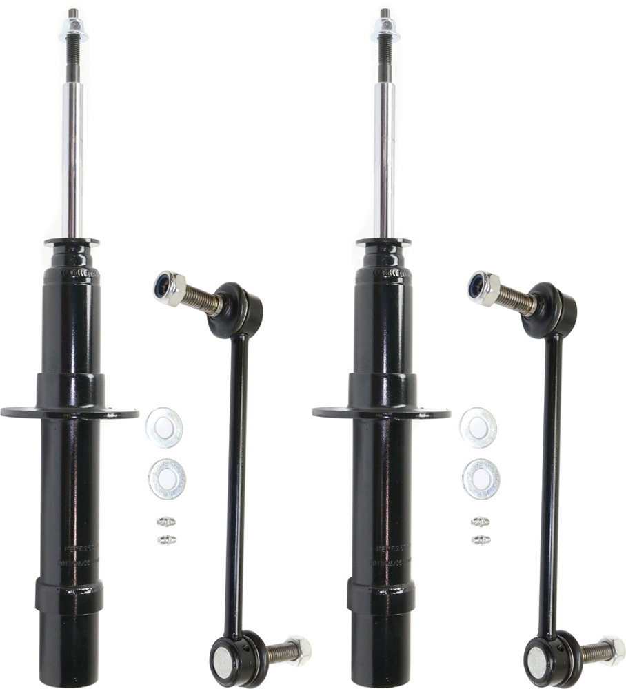 AM CHRYSLER 300-05-17 CHARGER 07-22 FRONT SUSPENSION KIT RH AND LH 4 pc kit w Struts and Sway Bar Links SKU KIT 071217-89 OEM 72254-4779391AA 4782952AD