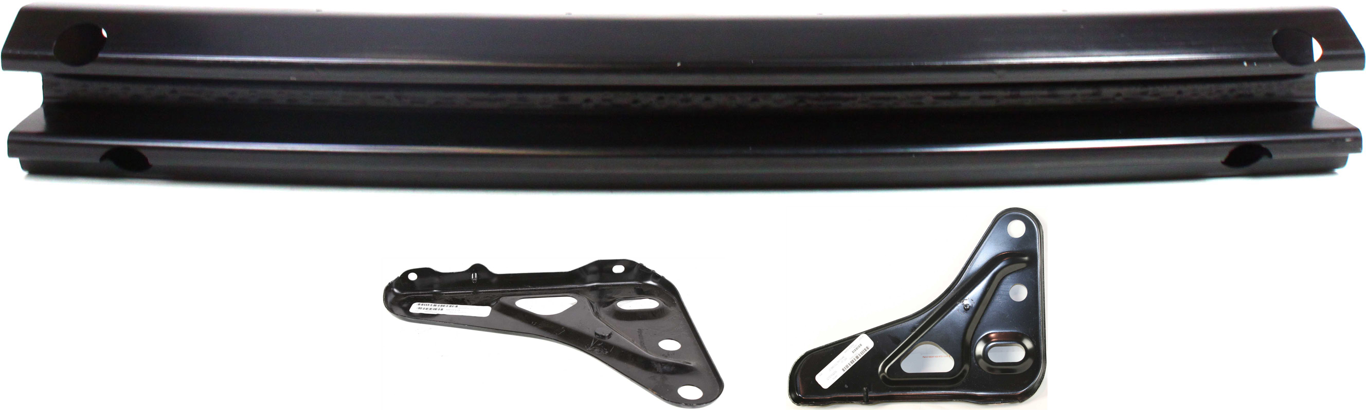AM TUNDRA 00-02 FRONT REINFORCEMENT 3 pc kit with Bumper Brackets SKU KIT 071317-09 Partslink TO1006168 TO1066127 TO1067127 OEM 521310C010-521420C010-521410C0