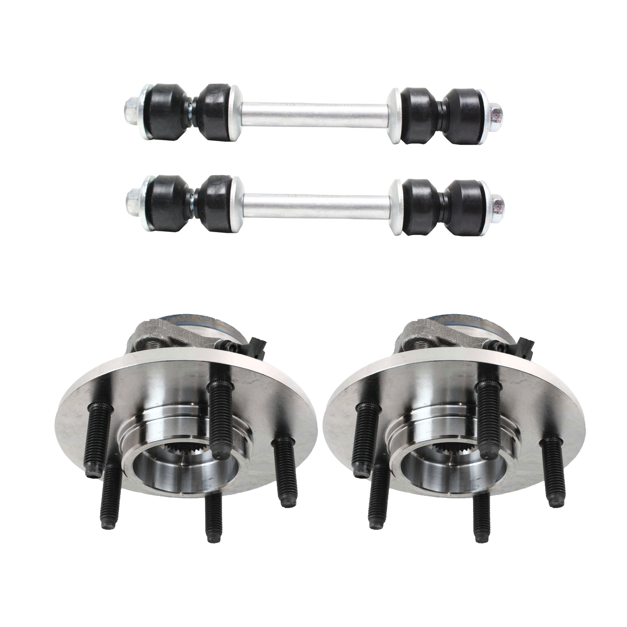 AM EXPEDITION NAVIGATOR 00-02 FRONT SUSPENSION KIT 4 pc kit with Sway Bar Link and Wheel Hub SKU KIT 071324-101 OEM 2651323-5451032-18228HD 45G003