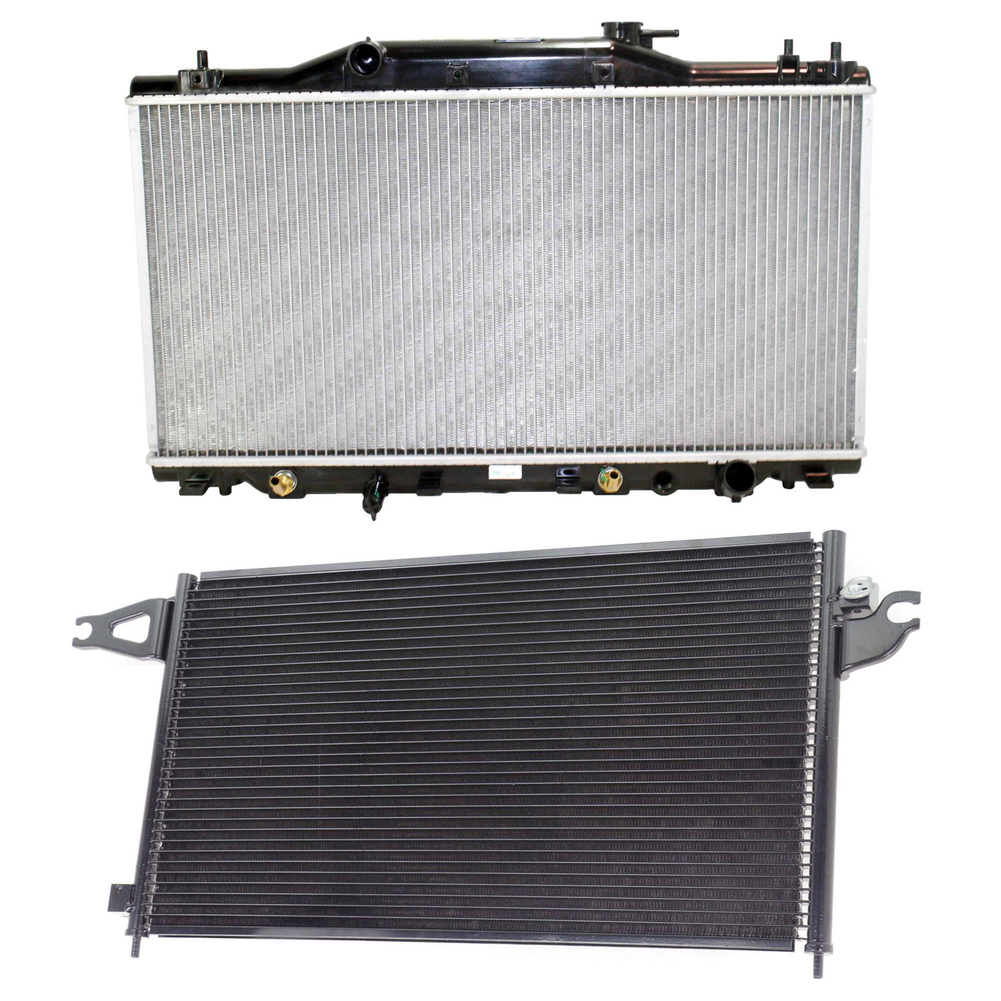 AM RSX 02-06 A C CONDENSER RADIATOR KIT 2 pc kit 2.0L Eng. 4 Cyl. SKU KIT 071324-71 Partslink AC3030117 AC3010133 OEM 80110S6MA01-19010PND901