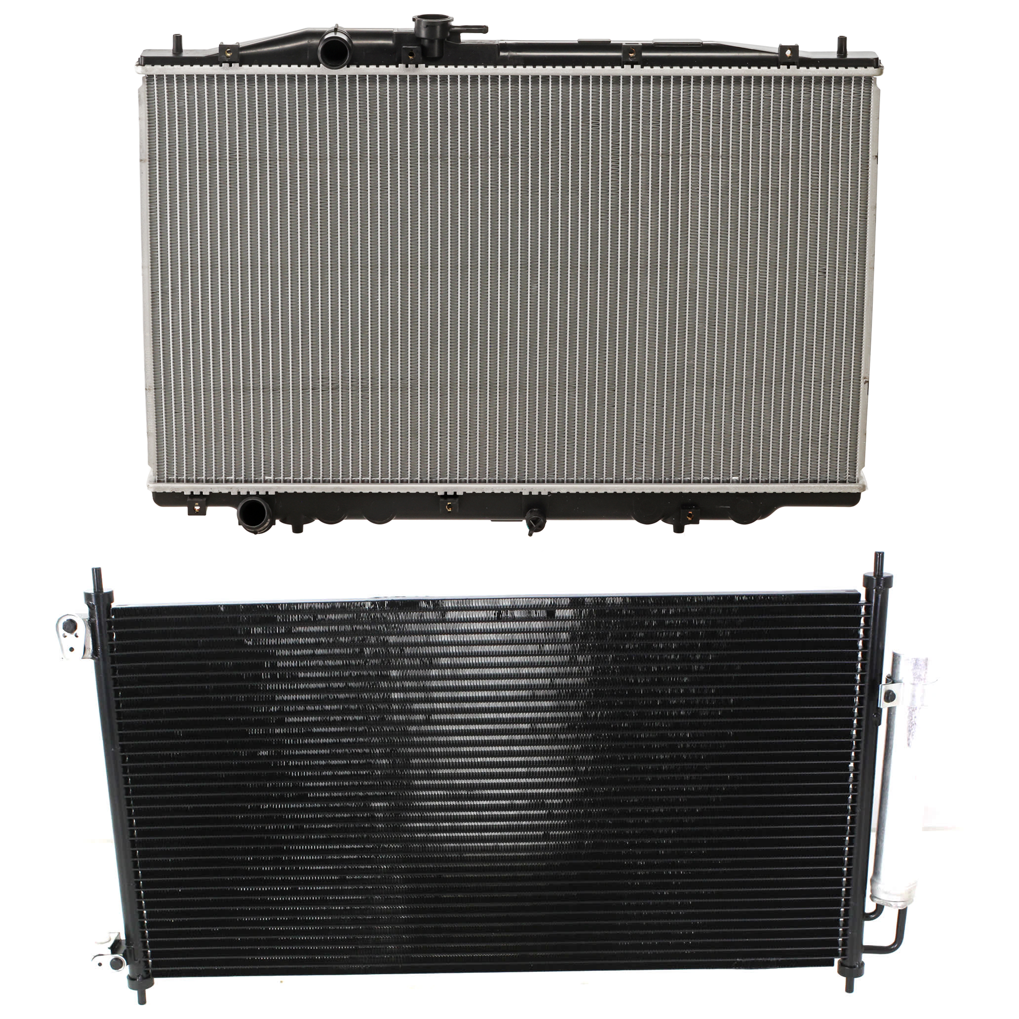 AM TL 04-06 A C CONDENSER RADIATOR KIT 2 pc kit 3.2L Eng. 6 Cyl. SKU KIT 071324-73 Partslink AC3030120 AC3010138 OEM 80110SEPA01-19010RDAA52