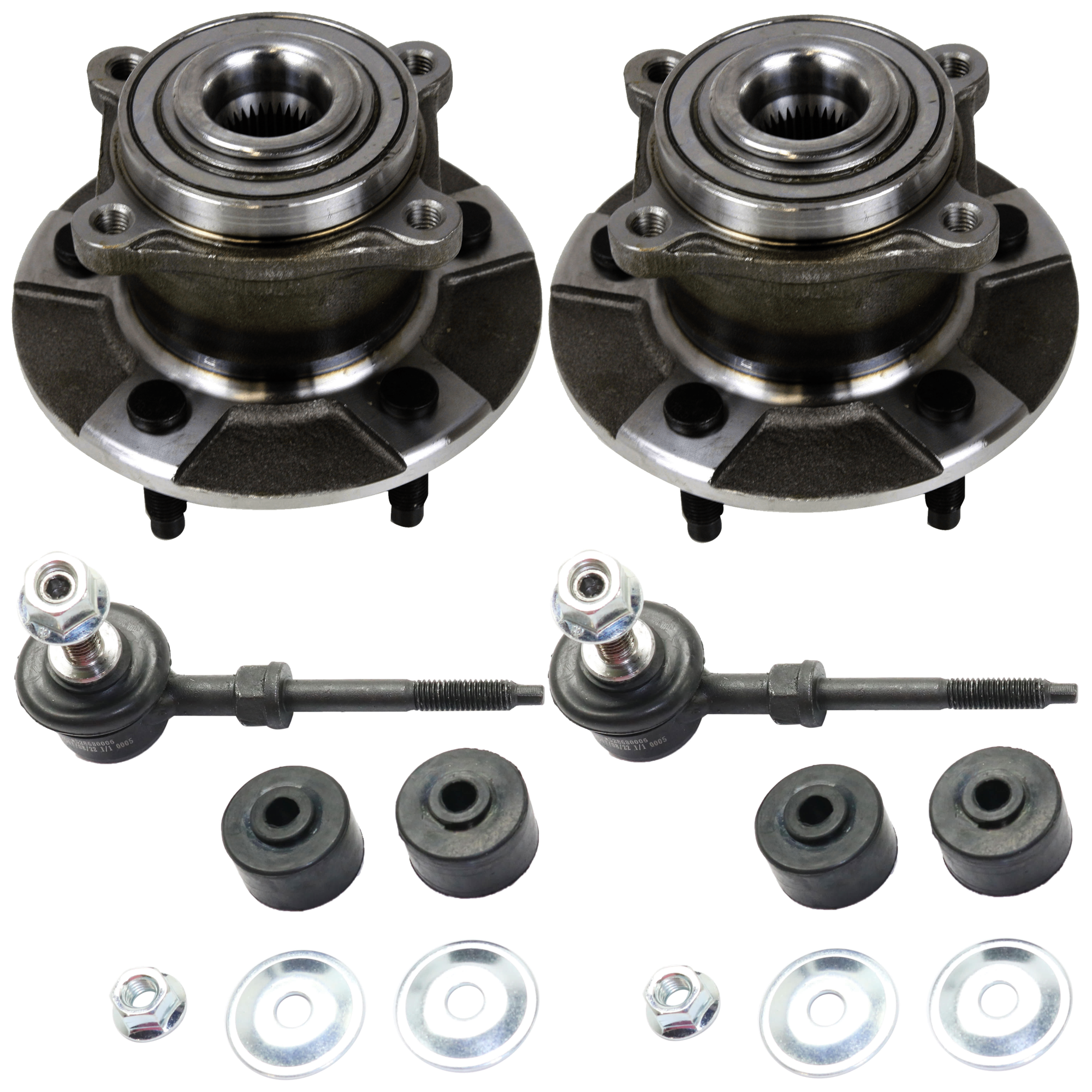 AM VUE 02-07 EQUINOX 05-05 REAR SUSPENSION KIT 4 pc kit with Sway Bar Link and Wheel Hub SKU KIT 071324-98 OEM 1-579-121-121-990-450