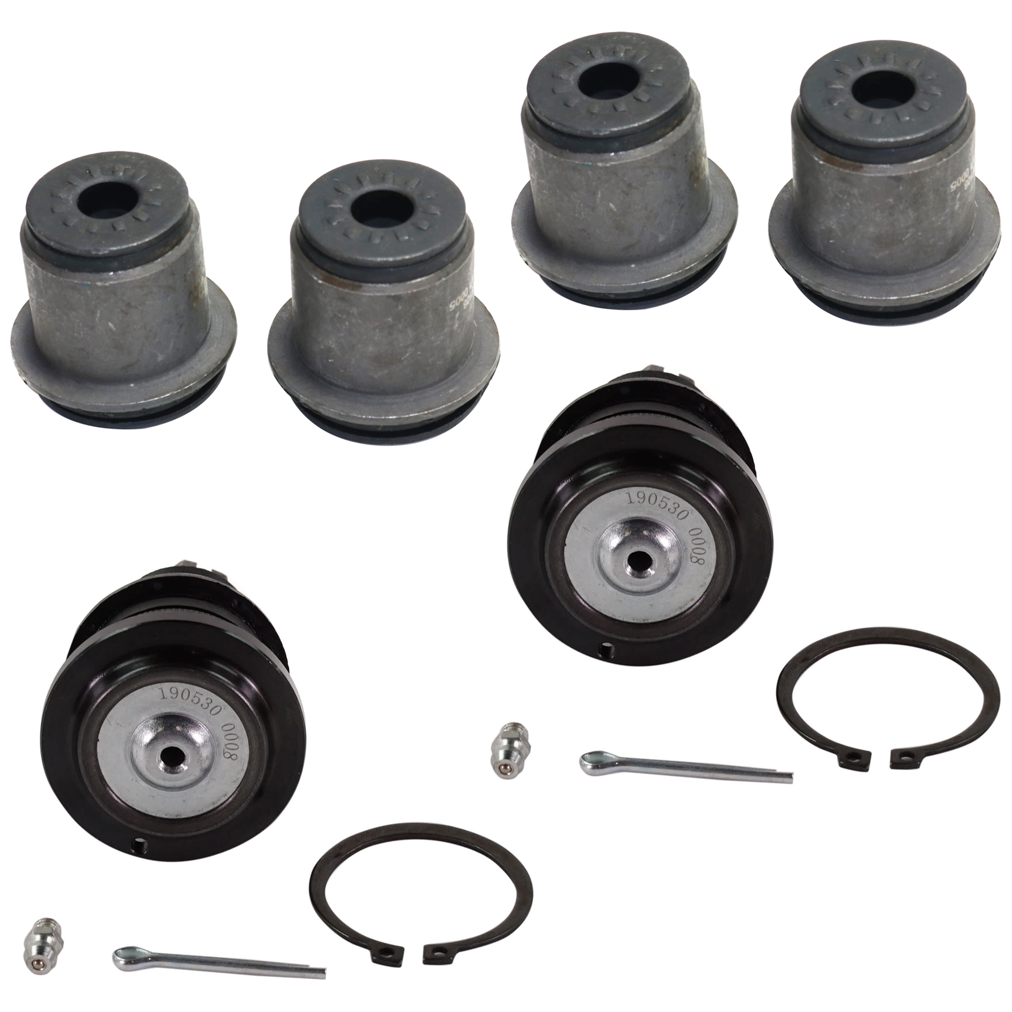 AM EXPRESS 1500 SAVANA 1500-03-14 FRONT SUSPENSION KIT Upper 4 pc Kit with Ball Joint and Control Arm Bushing SKU KIT 07162024-38 OEM 104265-2601525-5001103-1247548