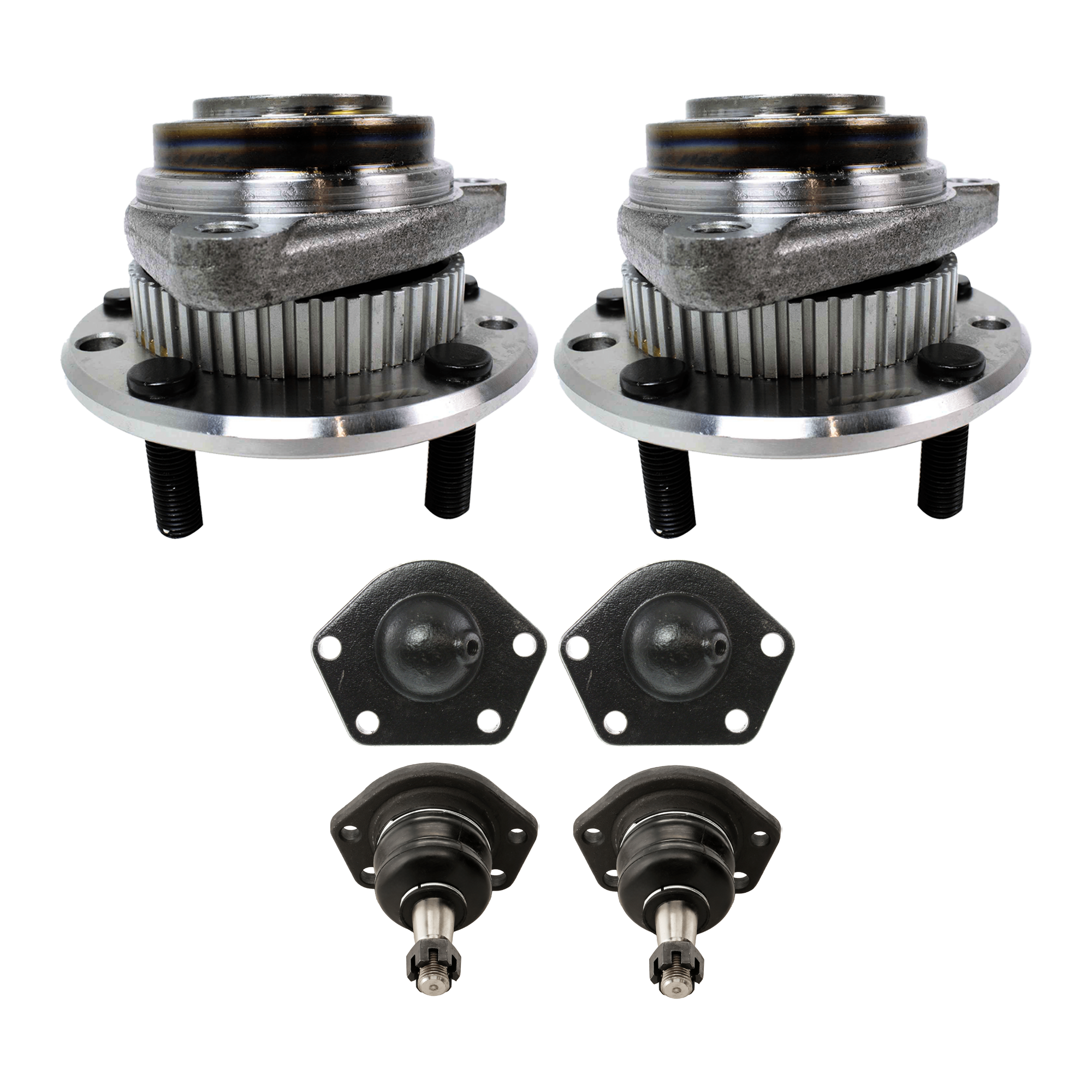 AM S10-90-96 SONOMA 91-96 FRONT SUSPENSION KIT RH AND LH 6 pc kit with Ball Joint and Wheel Hub SKU KIT 07162024-47 OEM 305-162-260-127-450-000-000-000-000