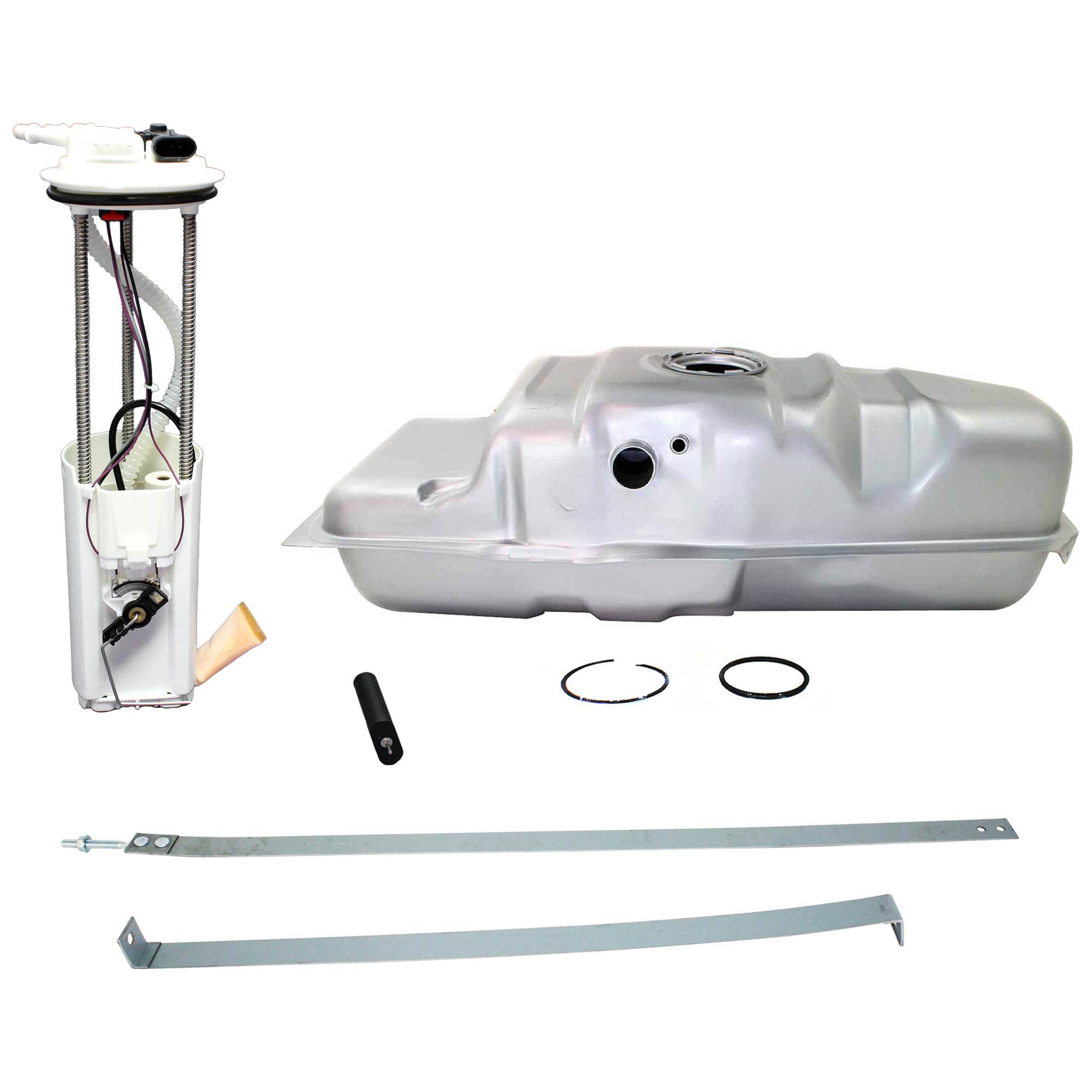 AM S10 SONOMA 96-96 FUEL TANK 3 pc kit 19 Gal. with Fuel Pump and Fuel Tank Strap SKU KIT 07162024-51 OEM 15728599-19179616