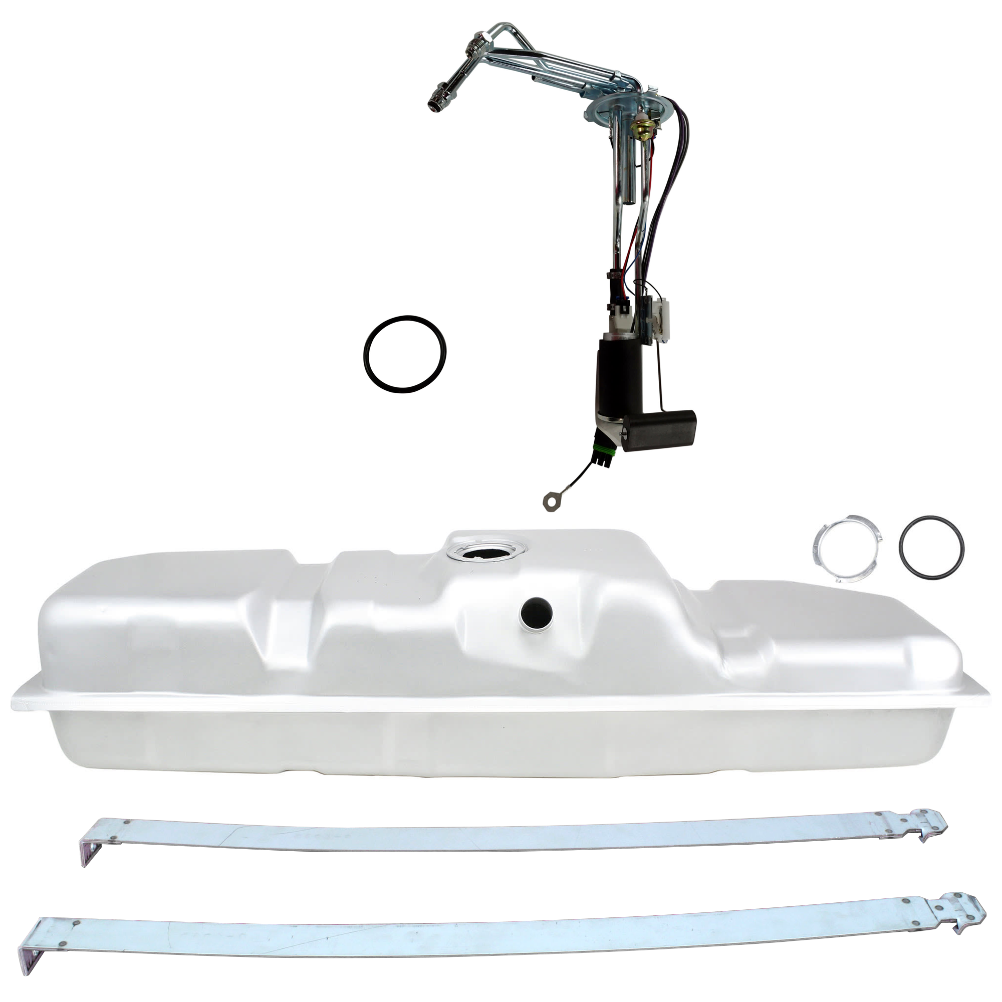 AM C K FULL SIZE PICKUP 88-95 FUEL TANK 3 pc kit Long Bed 34 Gal. with Fuel Pump and Fuel Tank Strap SKU KIT 07162024-54 OEM 150179000000000000000000