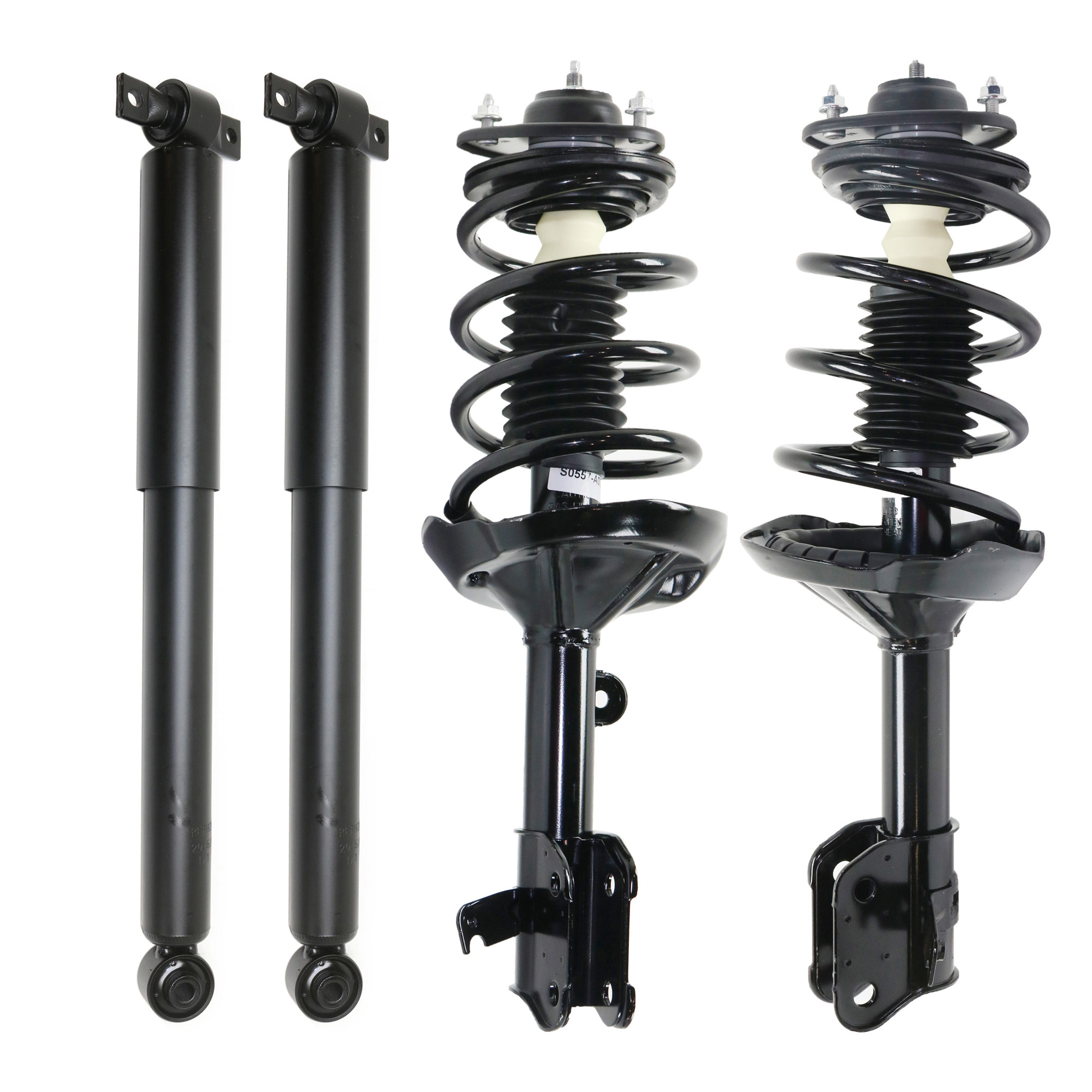AM ODYSSEY 05-07 FRONT AND REAR SHOCK AND FULLY LOADED STRUT RH AND LH Gas Charged Twin tube 4 pc Kit SKU KIT 071721-42 OEM 11901-172537-817211-92140542-2