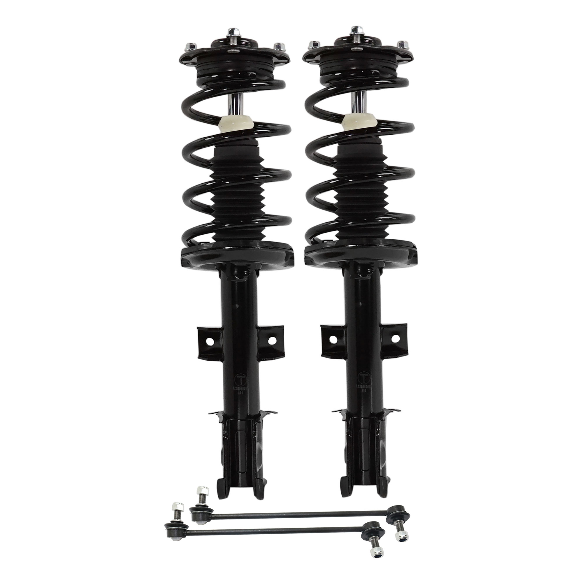 AM SORENTO 11-13 FRONT SUSPENSION KIT RH AND LH 4 pc kit with Loaded Struts and Sway Bar Links SKU KIT 071721-78 OEM 548302B000-548402B000-548402B2