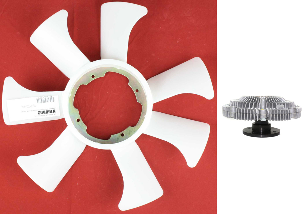 AM PATHFINDER 96-00 FAN CLUTCH 2 pc Kit Standard thermal with Fan Blade SKU KIT 071817-11 Partslink NI3112105 OEM 2650-4891-5579-22025-36769-115