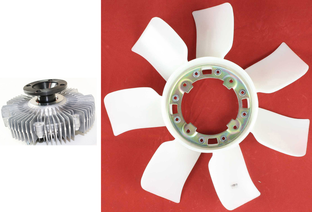 AM TACOMA 95-04 FAN CLUTCH 2 pc Kit Standard thermal with Fan Blade SKU KIT 071817-15 Partslink TO3112103 OEM 0892104950-1636162010
