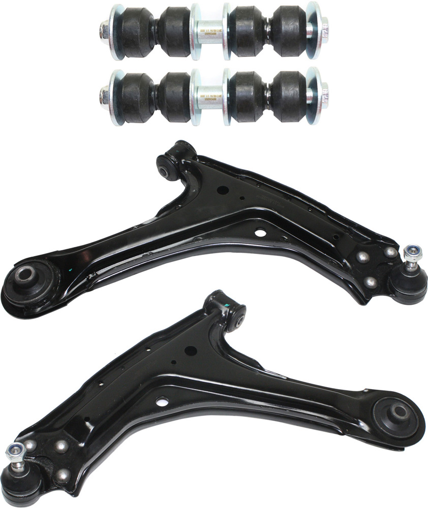 AM GRAND AM 99-05 MALIBU 97-03 FRONT CONTROL ARM KIT RH AND LH Lower w ball joint s 4 pc Kit with Sway Bar Link SKU KIT 071817-36 OEM 10365844-15216919-22625029-227