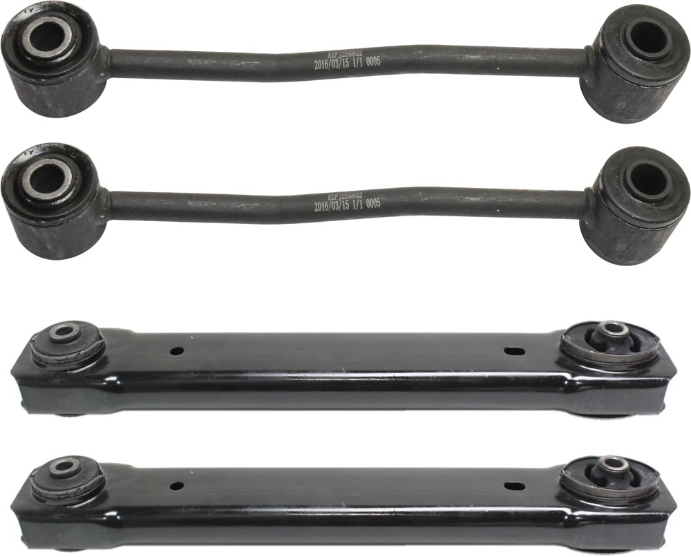 AM GRAND CHEROKEE 99-04 REAR REAR CONTROL ARM KIT RH AND LH Lower w o ball joint s 4 pc Kit with Sway Bar Link SKU KIT 071817-42 OEM 52088355AB 18450-2651602-54513