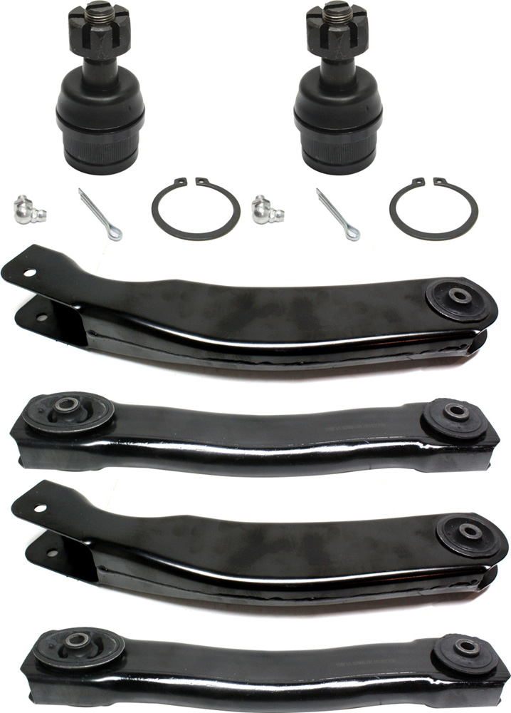 AM GRAND CHEROKEE 99-04 FRONT CONTROL ARM KIT RH AND LH Upper and Lower 6 pc kit with Ball Joints SKU KIT 071817-49 OEM 104301-2601554-5051292-45D2292