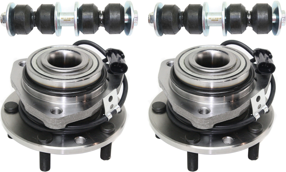 AM JIMMY 01-01 FRONT SUSPENSION KIT RH AND LH 4 pc kit with Sway Bar Link and Wheel Hub SKU KIT 071818-28 OEM 1015993-2651317-5451027-150245