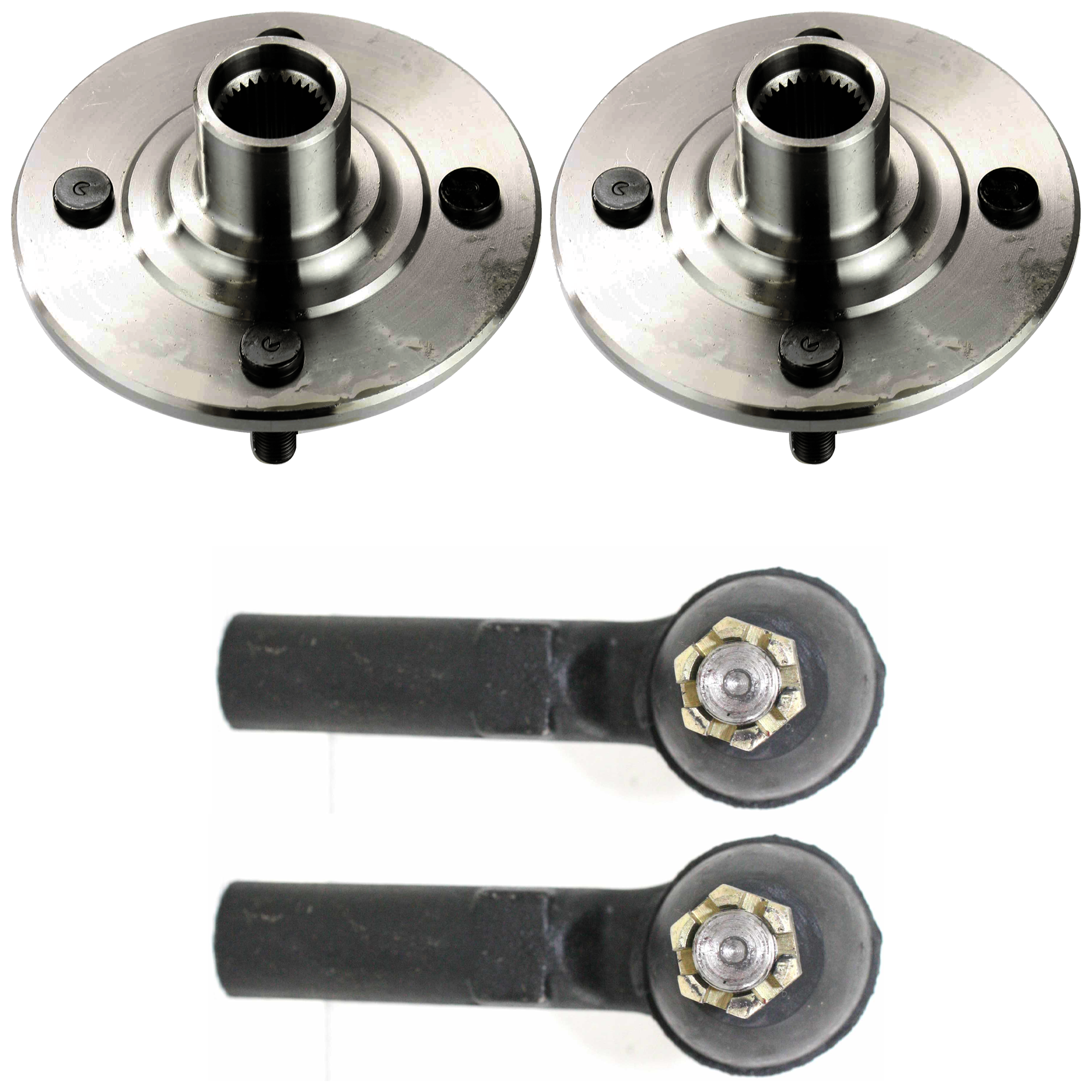 AM SC1 SC2-94-02 FRONT SUSPENSION KIT RH=LH 4 pc Kit with Wheel Hub and Tie Rod End SKU KIT 07182024-43 OEM 718514-7300175-21011098-210119