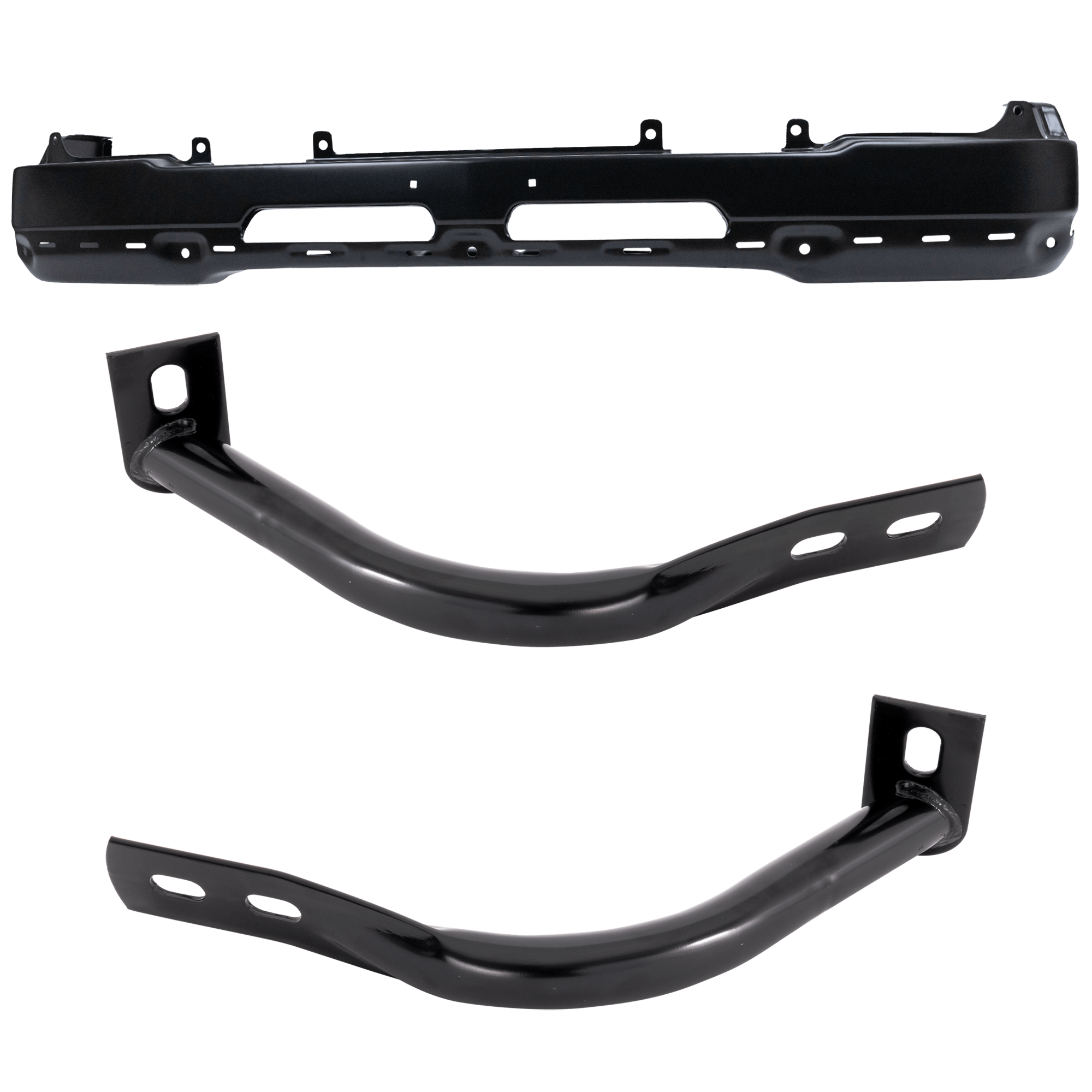 AM SILVERADO 1500-03-06 SILVERADO 1500 CLASSIC 07-07 FRONT BUMPER 3 pc kit Face Bar Primed with Bumper Bracket SKU KIT 07182024-54 Partslink GM1002417 GM1066159 GM1067159 OEM 89025748-15184116-15184117