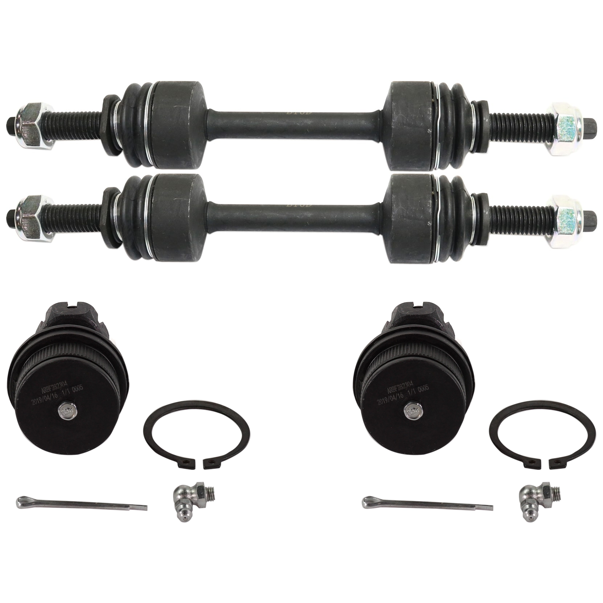 AM F SERIES SUPER DUTY 09-22 FRONT SUSPENSION KIT RH AND LH 4 pc Kit with Ball Joint and Sway Bar Link SKU KIT 071824-16 OEM 10339-104273-2601248-2601646-4