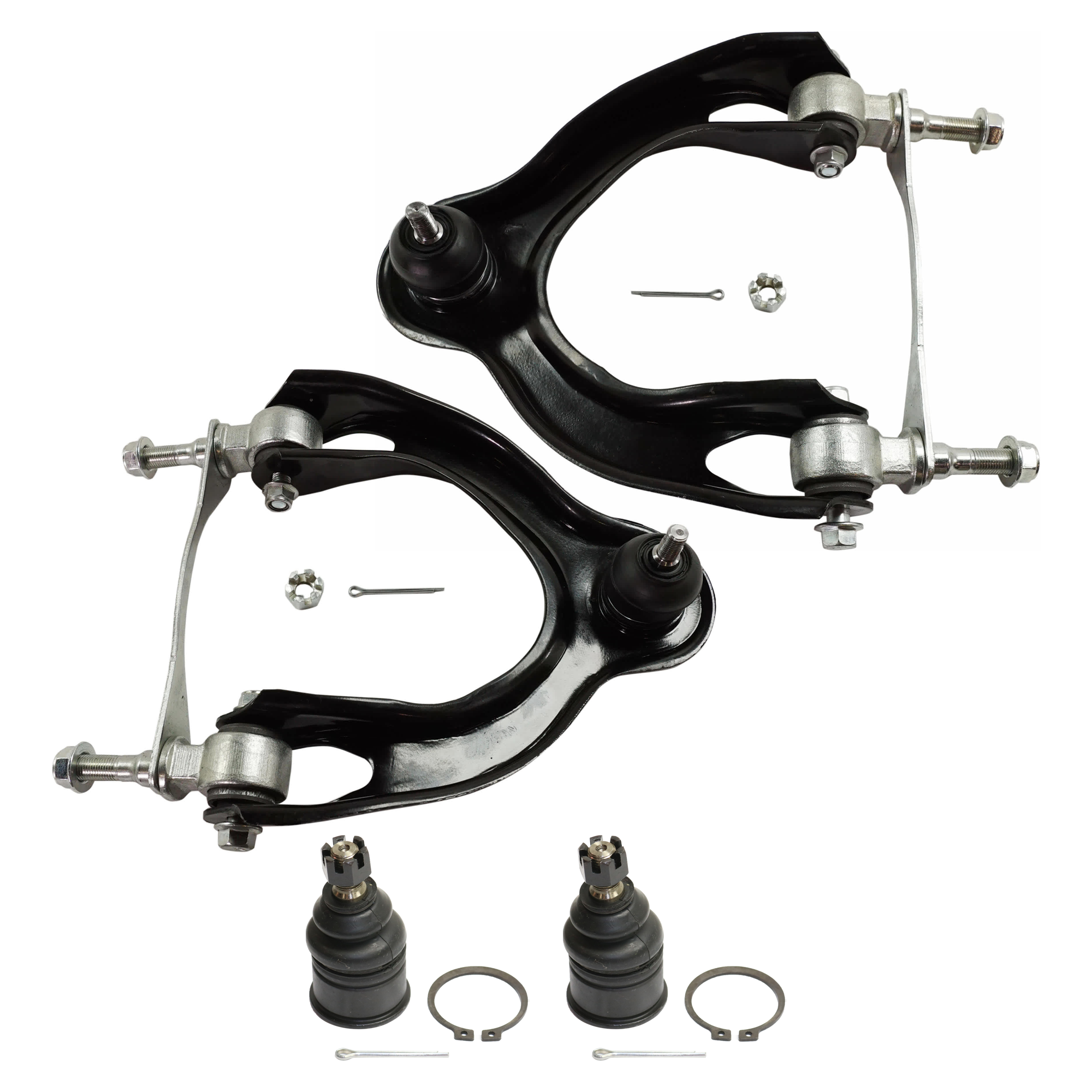 AM INTEGRA 94-01 CIVIC DEL SOL 93-97 FRONT CONTROL ARM RH AND LH Upper w ball joint s 4 pc Kit with Ball Joint SKU KIT 071824 C714 OEM 51450ST7020-51460ST7020-104216