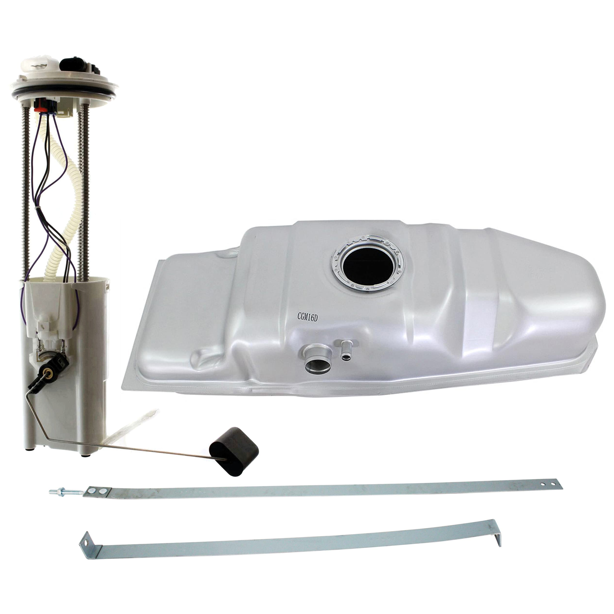 AM S10 SONOMA 97-02 FUEL TANK 3 pc Kit 18.5 Gal. with Fuel Pump and Fuel Tank Strap SKU KIT 071824 C720 OEM 15019340-8191772380-19177238