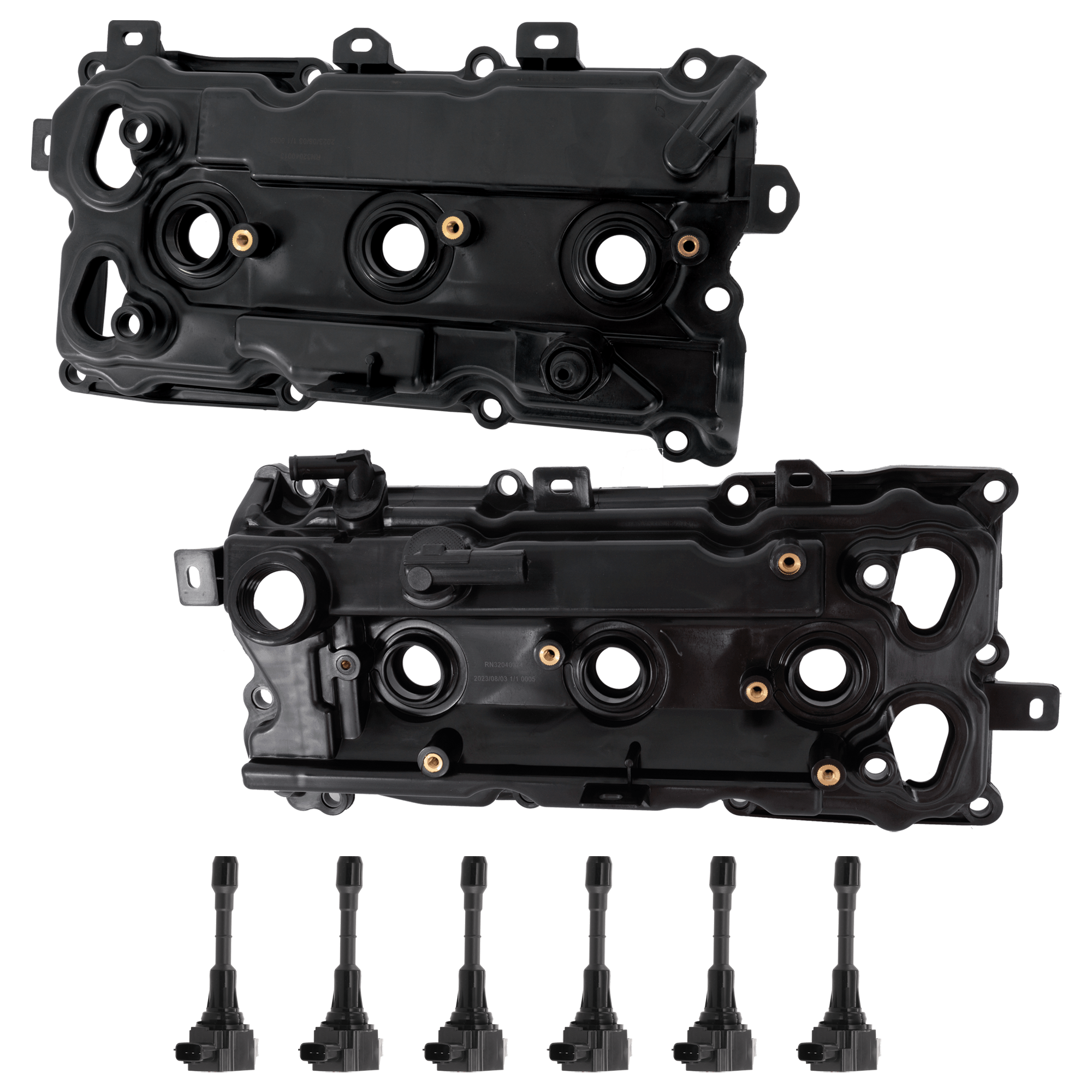 AM FRONTIER 20-22 MAXIMA 09-21 VALVE COVER RH AND LH 8 pc kit w Ignition Coil SKU KIT 071824 C757