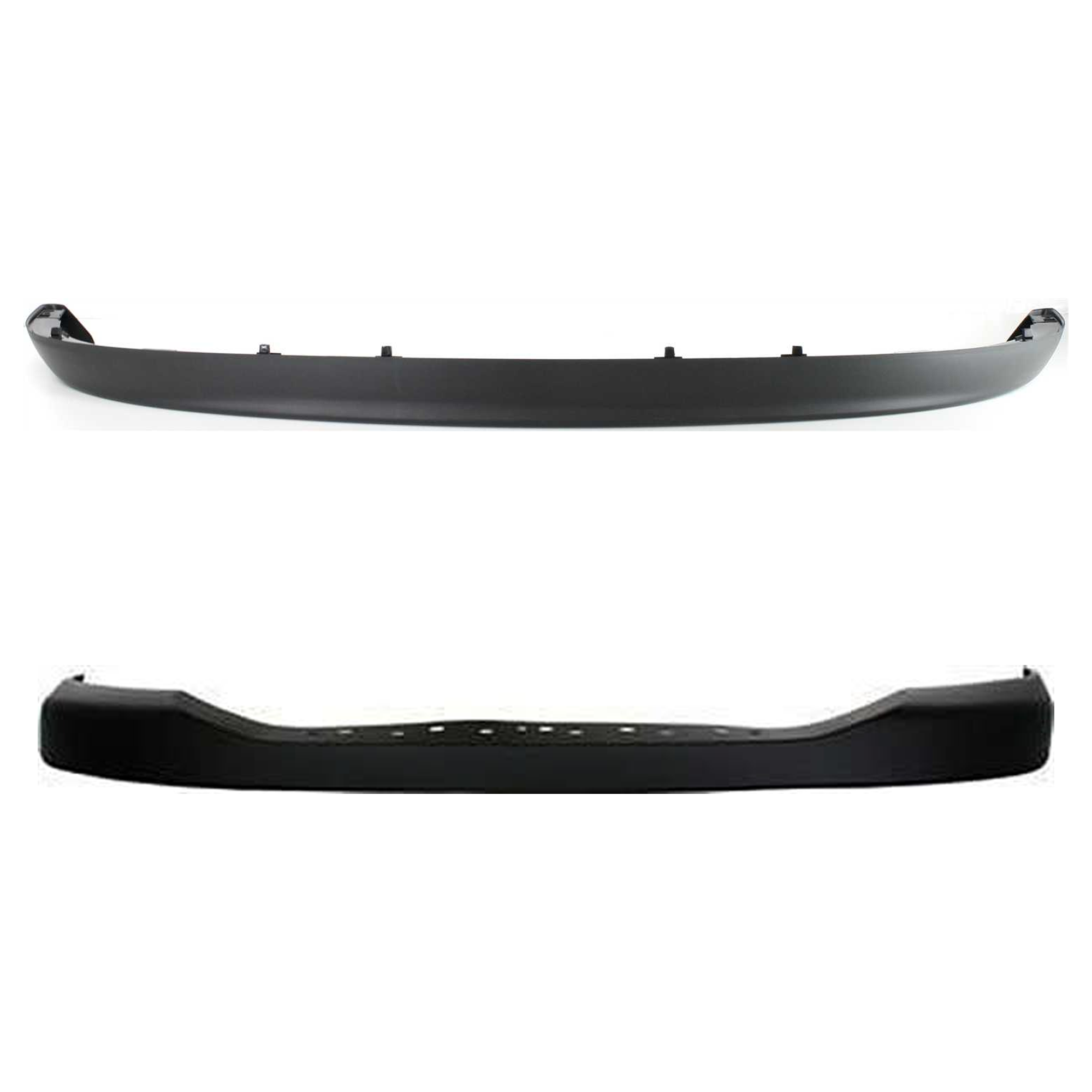 AM DODGE RAM FULL SIZE PICKUP 06-09 FRONT BUMPER COVER Upper 2 pc kit Primed with Valance SKU KIT 071824 C791 Partslink CH1014100 CH1090125 OEM ZA17TZZAA 55077337AD 55077337A