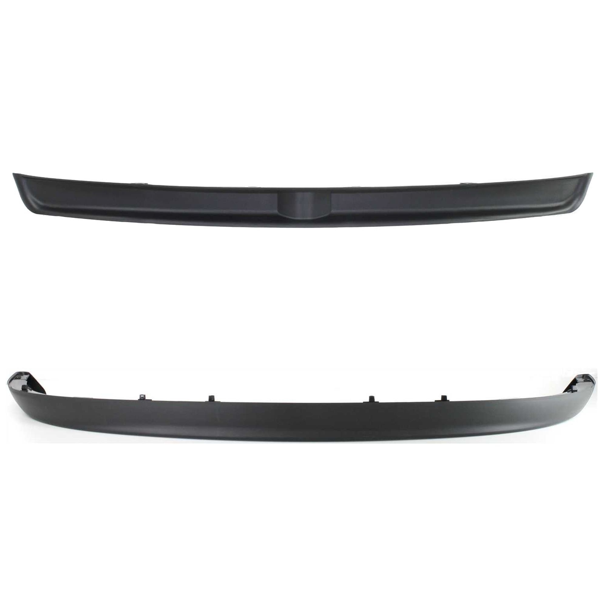 AM RAM 1500-02-08-2500-3500-03-09 FRONT LOWER VALANCE 2 pc kit w Bumper Trim SKU KIT 071824 C792 Partslink CH1090125 CH1091101 OEM 55077337AD 55077337AB 55077896