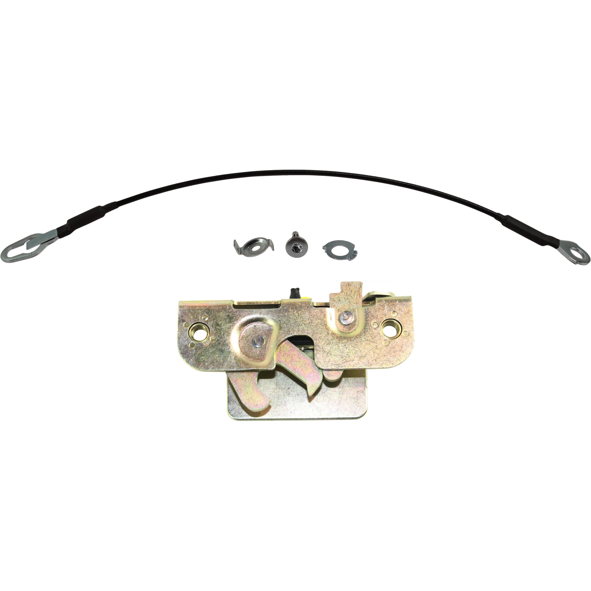AM F 150-05-12 MARK LT 06-08 TAILGATE LATCH RH AND LH 2 pc Kit with Tailgate Cable SKU KIT 071824 C826 Partslink FO1911102 FO1921102 FO1920102 OEM GC3Z9943150C 3L3Z9943150AA 4L3