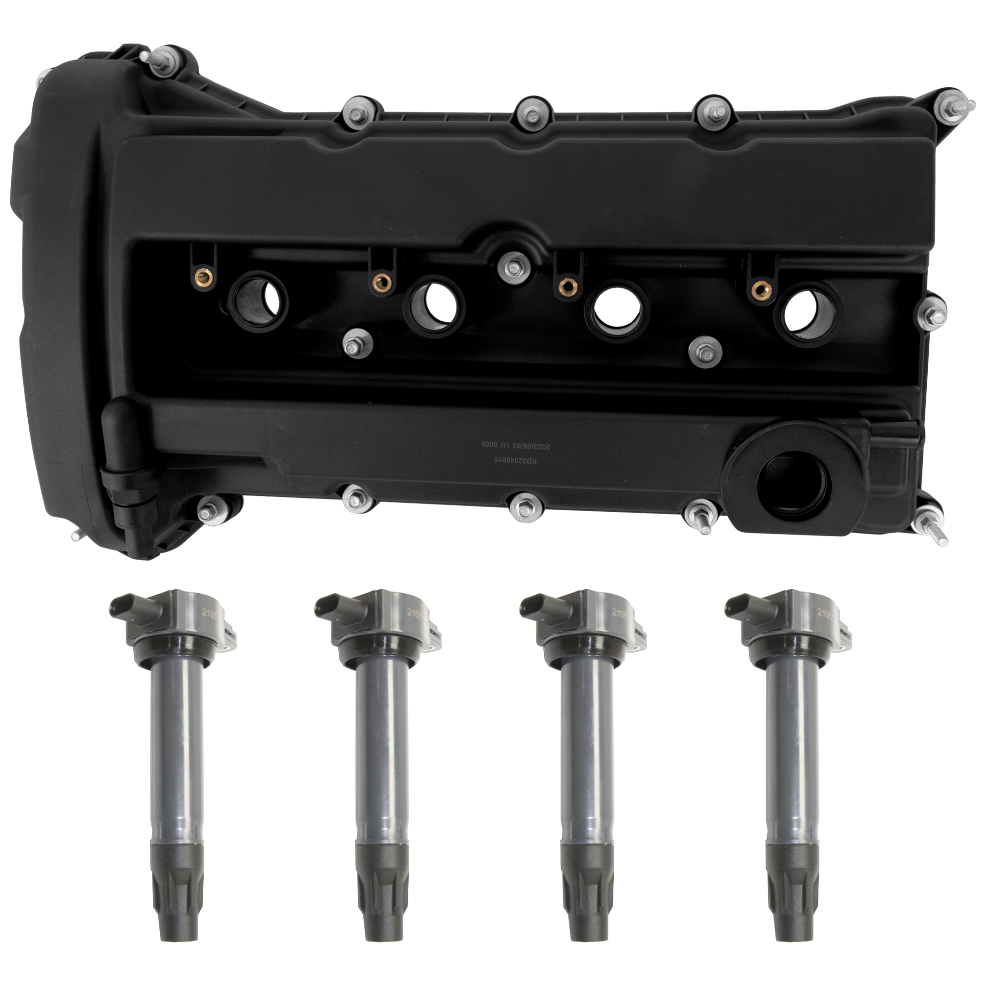 AM JOURNEY 09-20 COMPASS 07-17 VALVE COVER 5 pc kit w Ignition Coil SKU KIT 071824 C885
