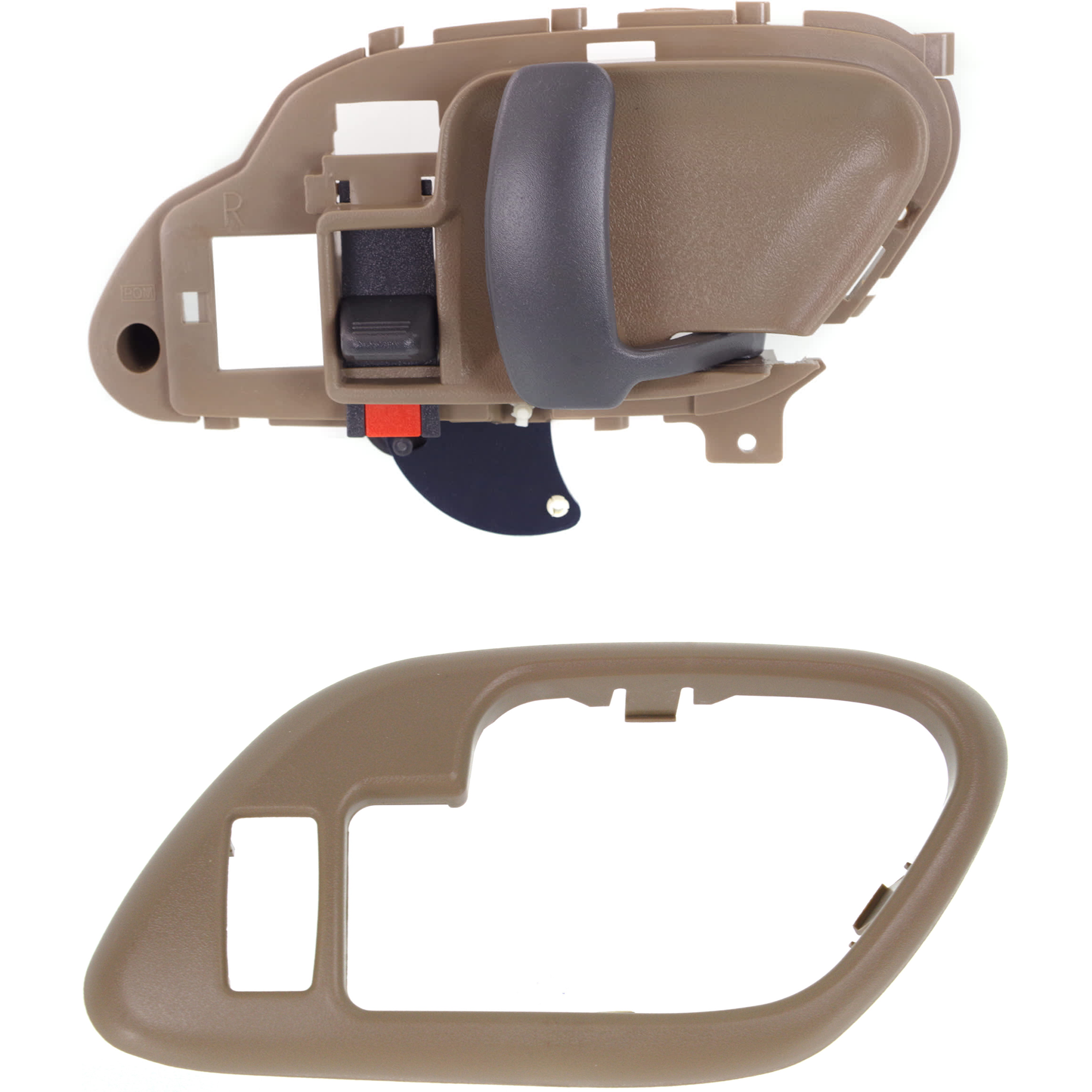 AM C K FULL SIZE PICKUP 95-00 FRONT AND REAR INTERIOR DOOR HANDLE RH 2 pc kit with Door Handle Trim SKU KIT 071824 C915 OEM 15708052-15708070