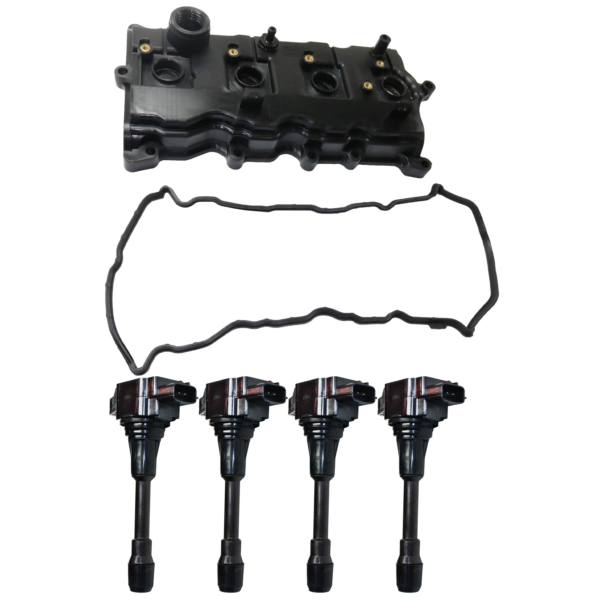 AM ROGUE 08-12 ENGINE VALVE COVER 5 pc kit w Ignition Coil SKU KIT 071824 C950