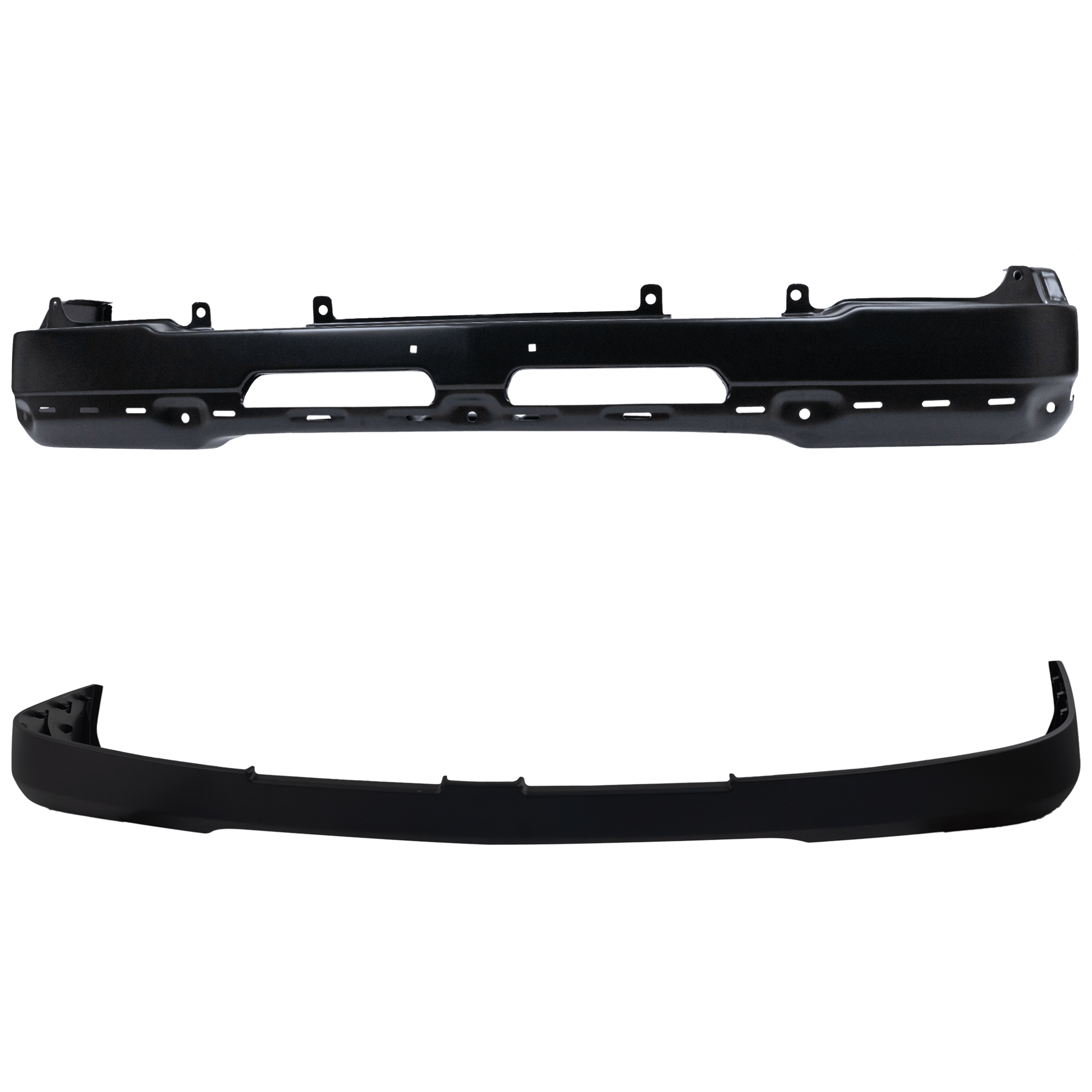 AM SILVERADO 03-07 FRONT BUMPER 2 pc kit Face Bar Primed with Bumper Cover SKU KIT 071924-03 Partslink GM1002417 GM1051109 OEM 89025748-15139804