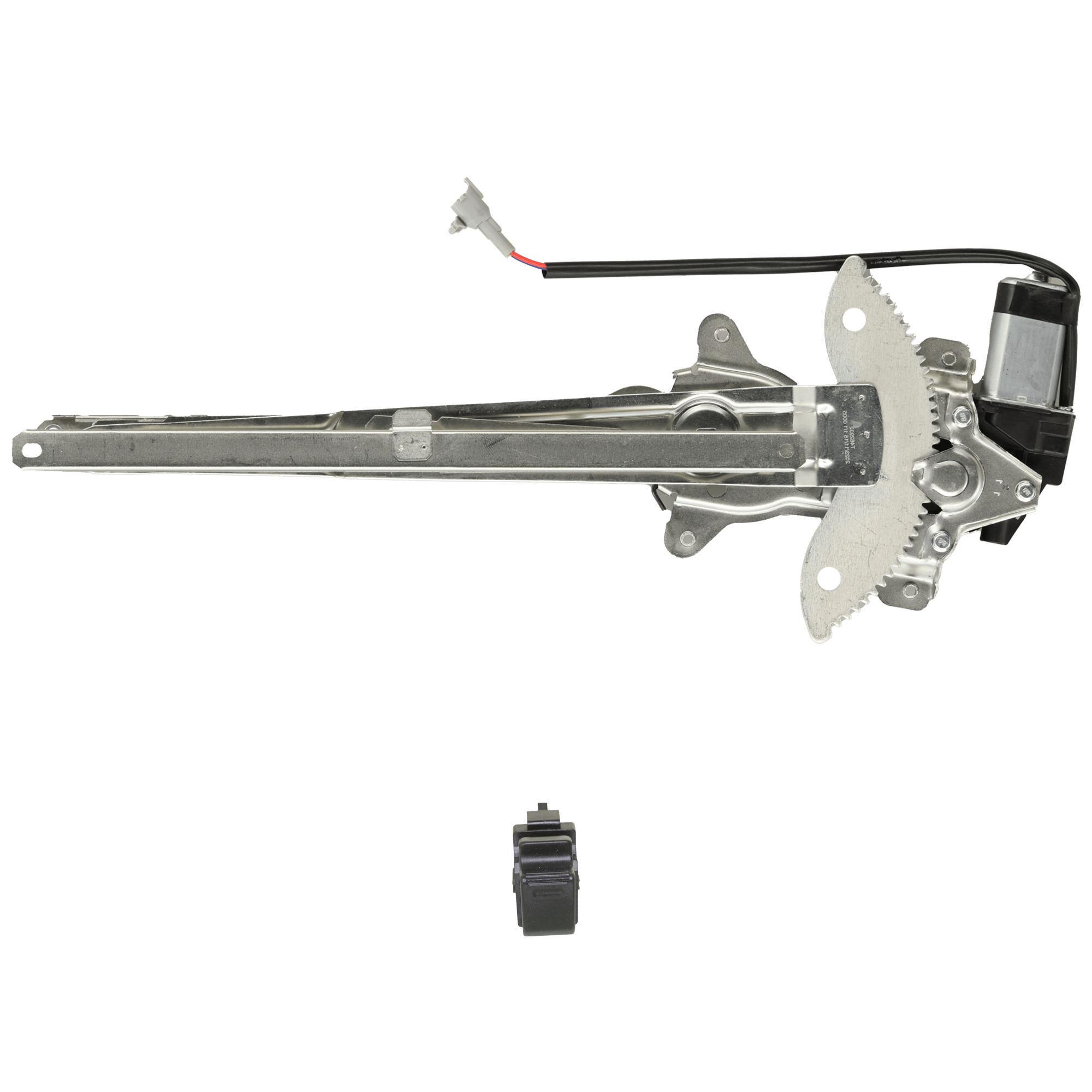 AM TACOMA 95-04 FRONT WINDOW REGULATOR RH 2 pc kit w Window Switch Power w Motor SKU KIT 071924-72 OEM 6980135100 PFM 87807-182330-66