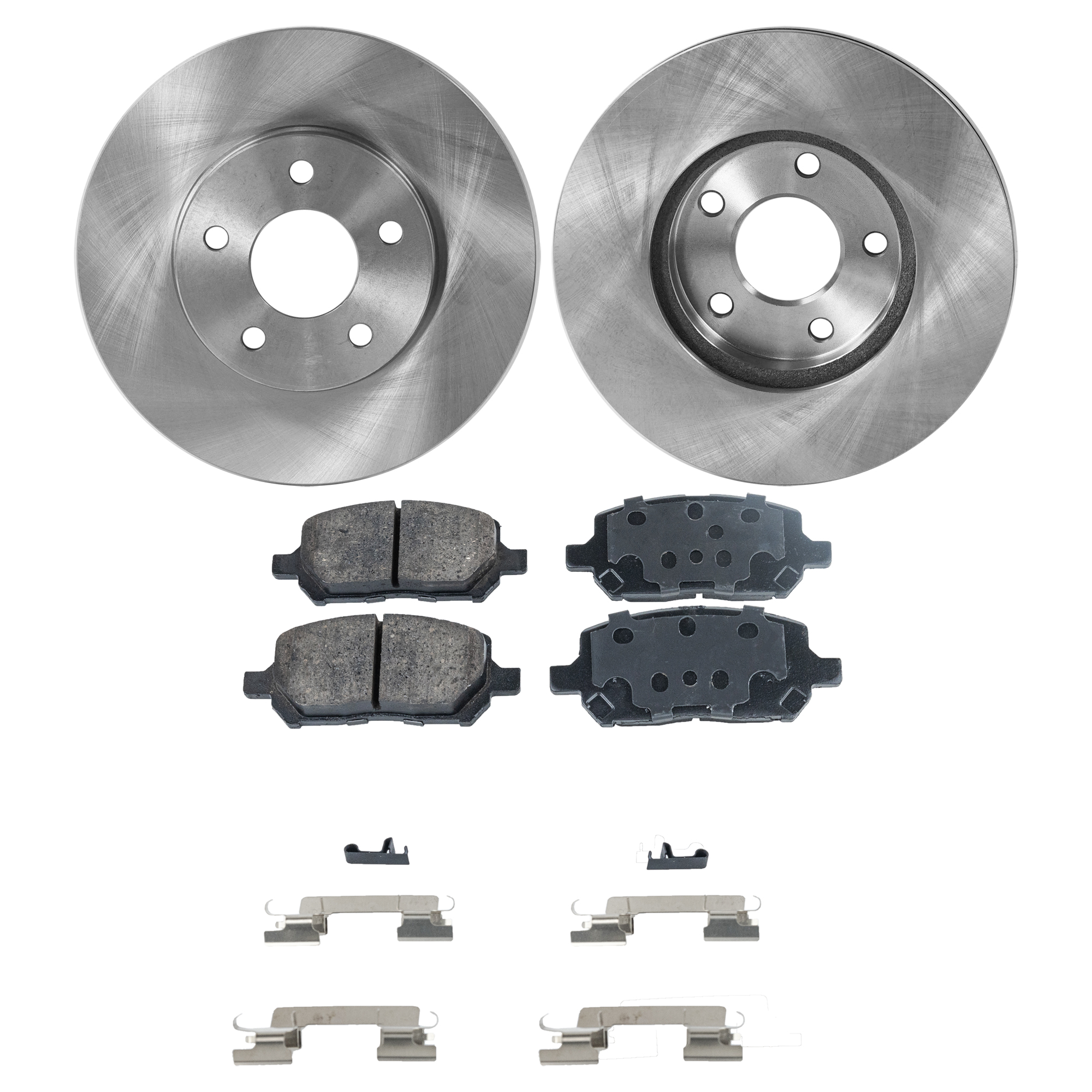 AM COBALT 07-10 FRONT BRAKE DISC AND PAD KIT 4 pc kit SKU KIT 072121-71 OEM 25863340-25836295-10366667-191