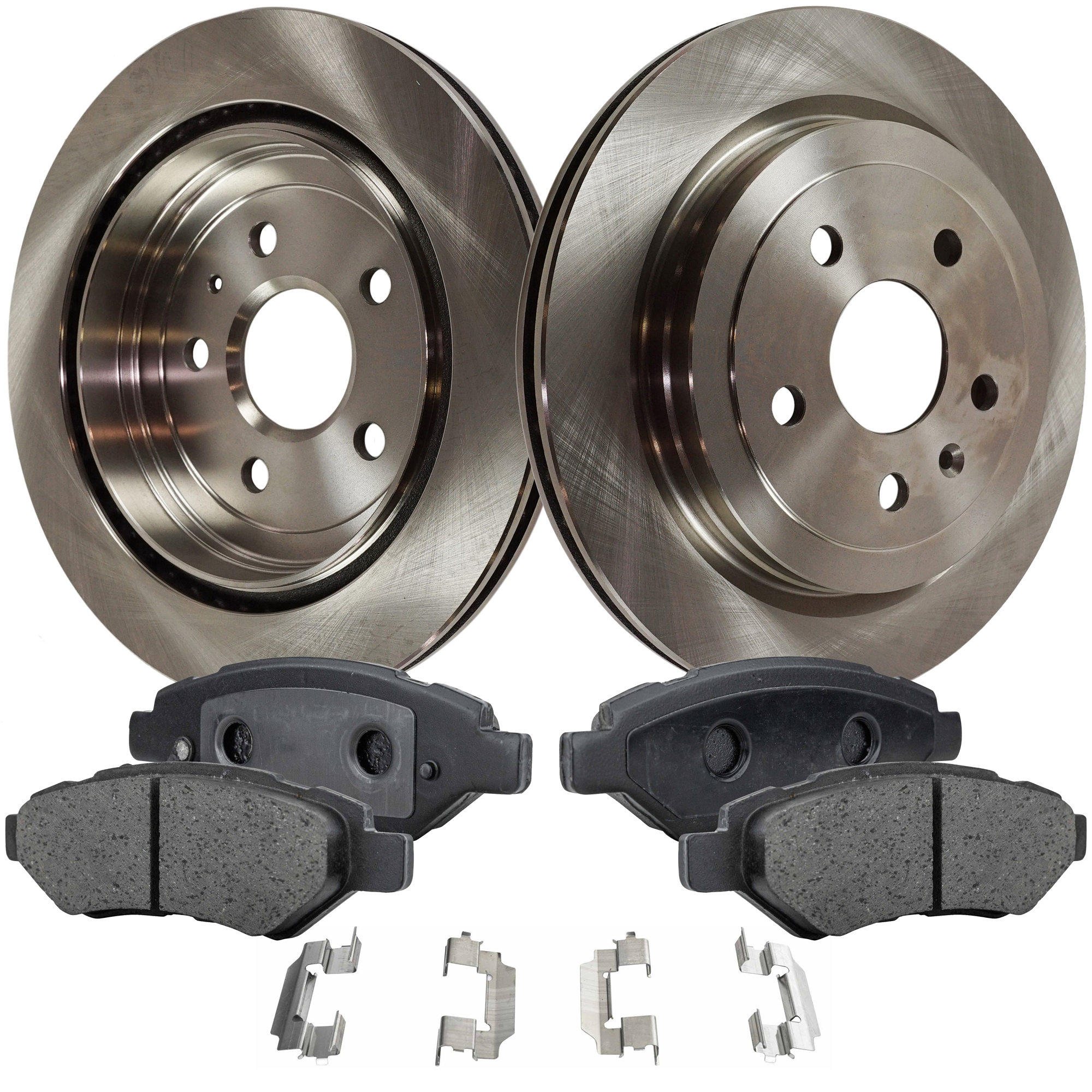 AM CTS 10-14 CAMARO 10-15 REAR BRAKE DISC AND PAD KIT 4 pc Kit SKU KIT 072121-96 OEM 41237-55171-72038-493955-85013