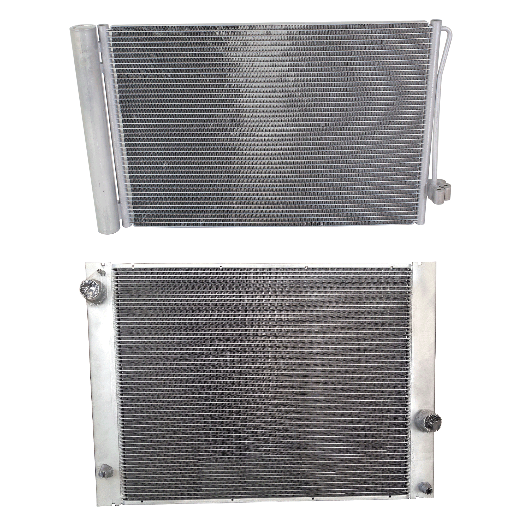 AM 5 SERIES 06-10 A C CONDENSER RADIATOR KIT 2 pc kit 3.0L Eng. 6 Cyl. SKU KIT 072324-126 Partslink BM3030121 BM3010153 OEM 64509122825-17117534914
