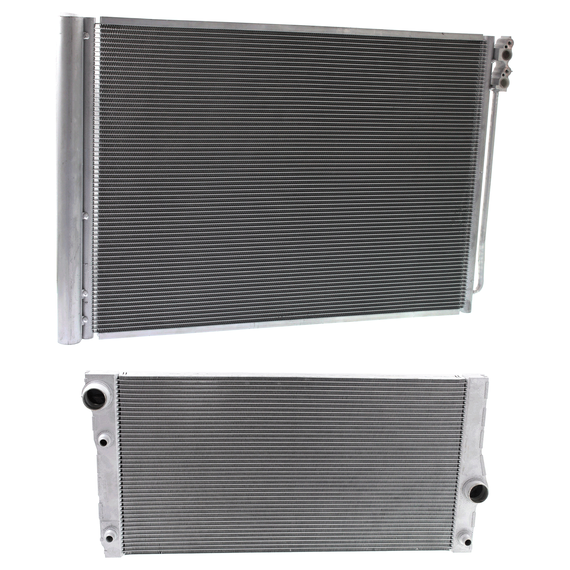 AM 5 SERIES 10-17-740LI 11-12 A C CONDENSER RADIATOR KIT 2 pc kit 3.0L Eng. 6 Cyl. SKU KIT 072324-153 Partslink BM3030134 BM3030135 BM3010163 OEM 64509109723-17118615426