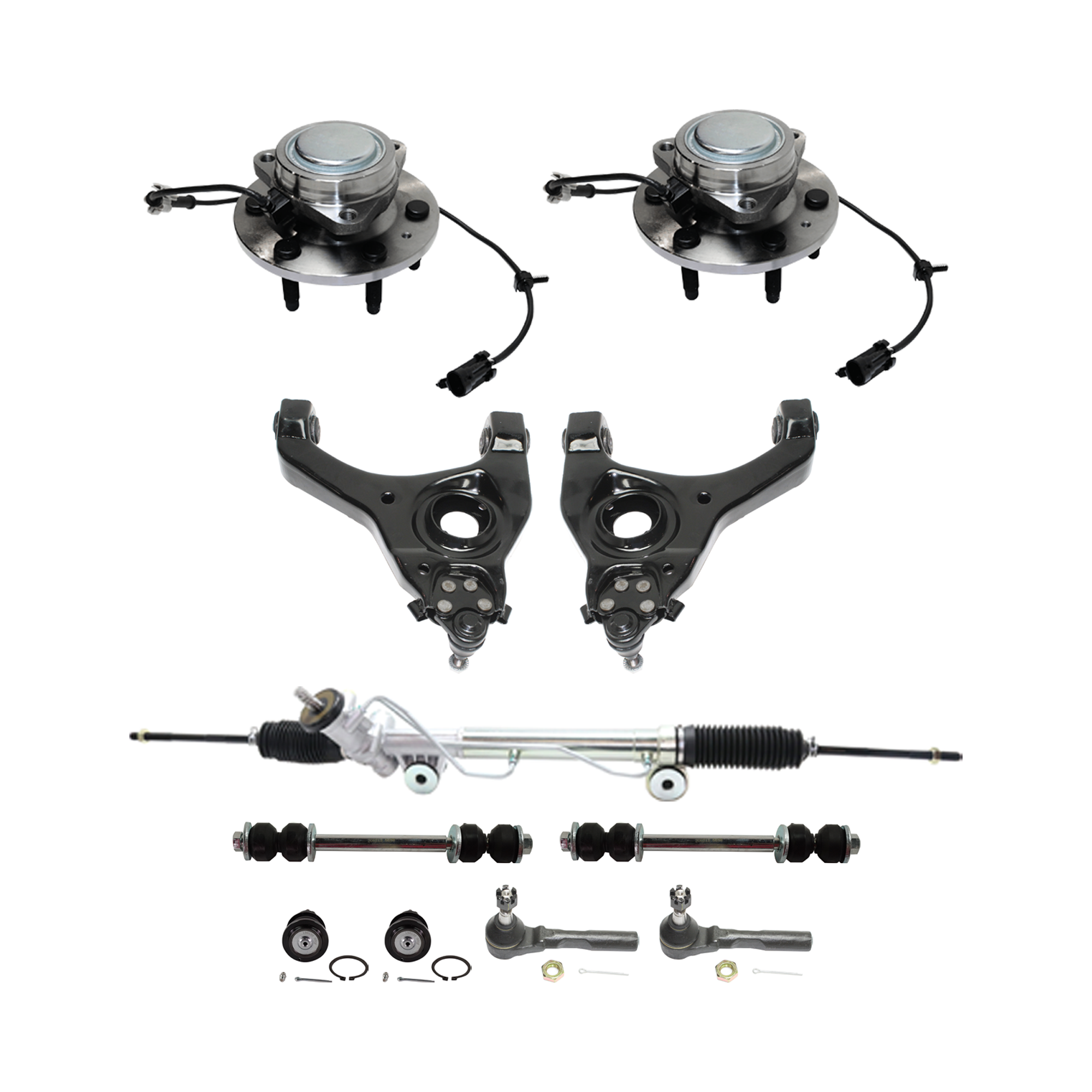 AM Steering Rack SKU KIT 072324 C116 OEM 19133675-26079794-26087761