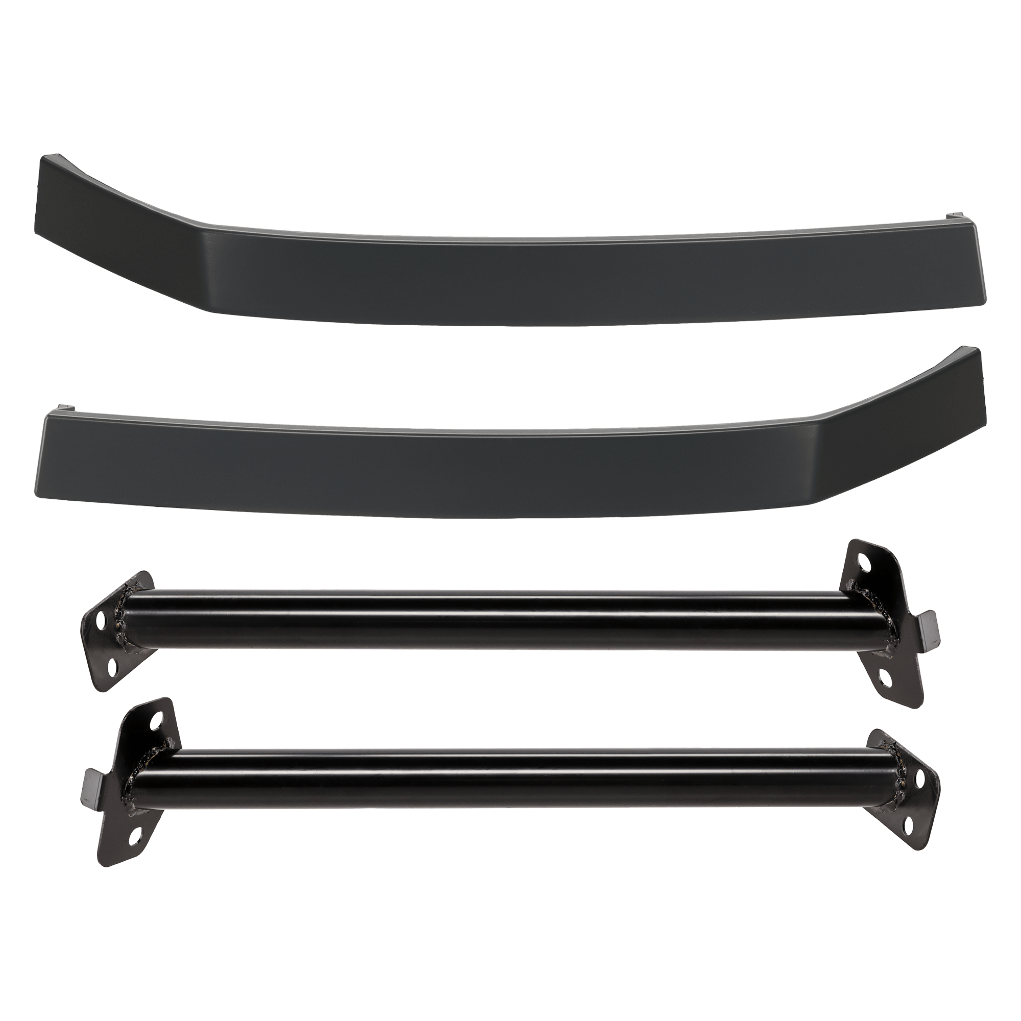 AM ARMADA 08-08 TITAN 04-15 FRONT BUMPER BRACKET 4 pc Kit w Bumper Trim SKU KIT 072324 C372 Partslink NI1066133 NI1067133 NI1089106 NI1088106 OEM 622227S000-622237S000-622347S3