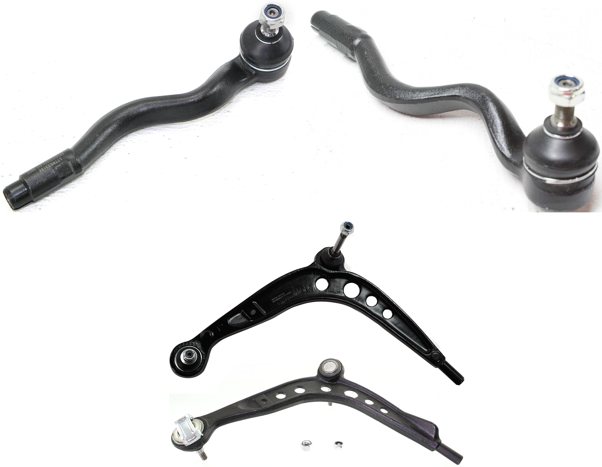 AM M3-96-99 SUSPENSION KIT 4 pc Kit with Tie Rod End SKU KIT 072324 C413 OEM 31121136529-31121140399-311211