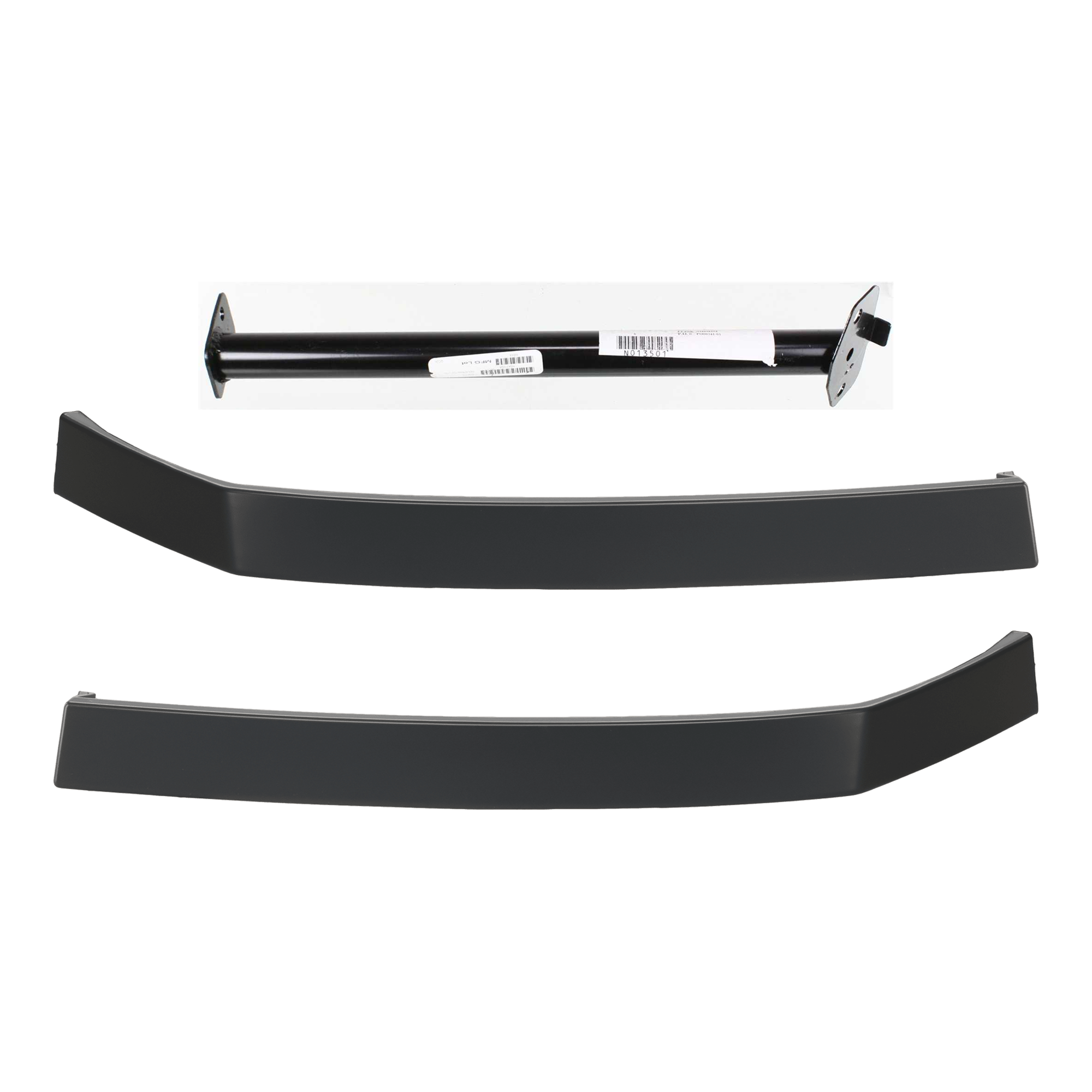 AM ARMADA 05-08 TITAN 04-08 FRONT BUMPER BRACKET RH=LH 3 pc. Kit w Bumper Trim SKU KIT 072324 C554 Partslink NI1032104 NI1089106 NI1088106 OEM 622227S200-622347S300-622357S3