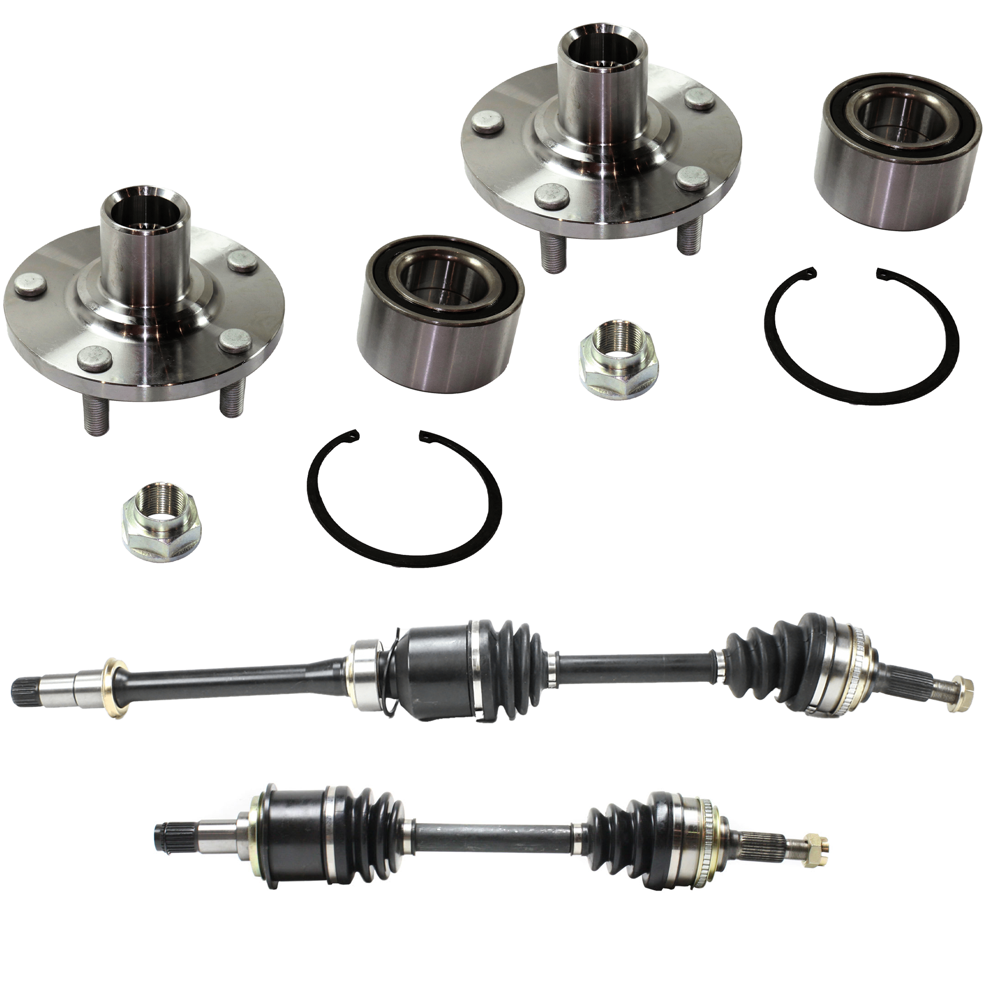 AM AVALON 97-04 CV AXLE ASSEMBLY 4 pc Kit with Wheel Hub SKU KIT 072324 C701 OEM 4350206040
