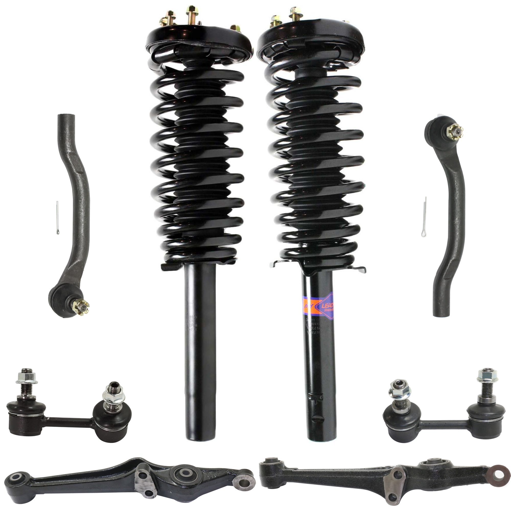 AM Shock Absorber and Strut Assembly SKU KIT 072324 C70 OEM 51605S84A07-51606S80A03-51606S