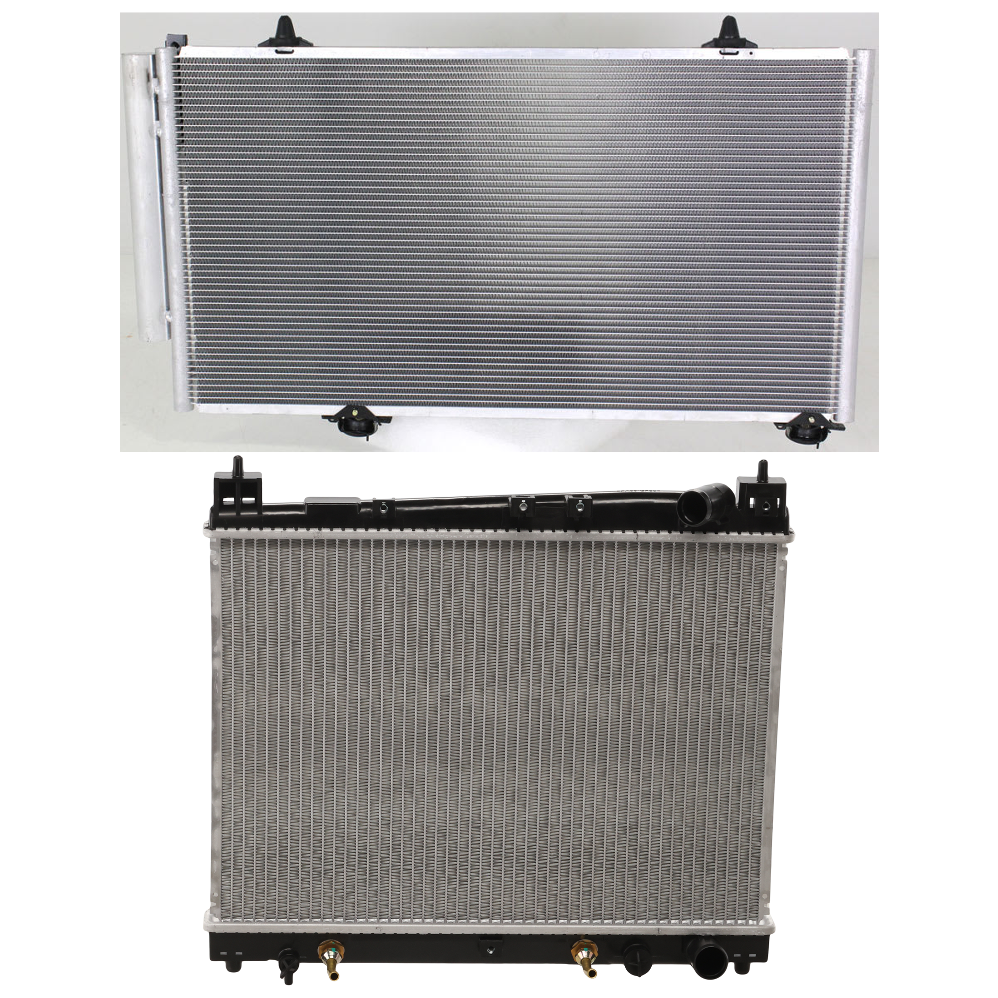 AM XB 05-06 RADIATOR 2 pc kit with A C Condenser SKU KIT 072324 C743 Partslink TO3010134 SC3030103 OEM 1640021070-8845052231