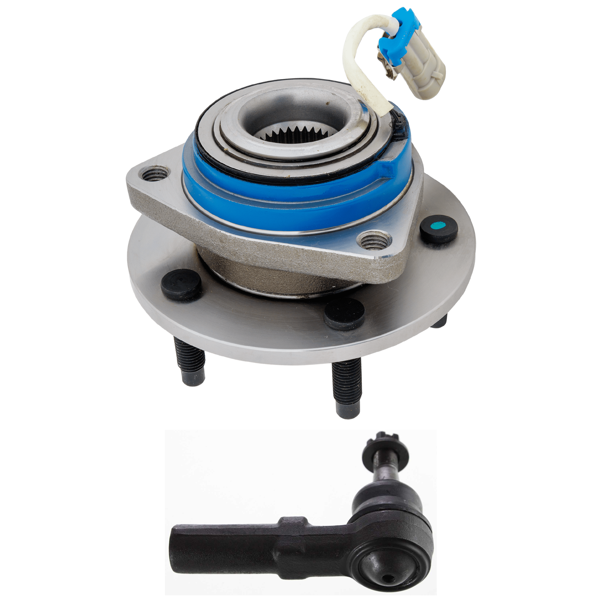 AM LESABRE 00-01 HUB ASSEMBLY 2 pc kit with Tie Rod End SKU KIT 072324 C811 OEM 12429204-382041-2693135-269320