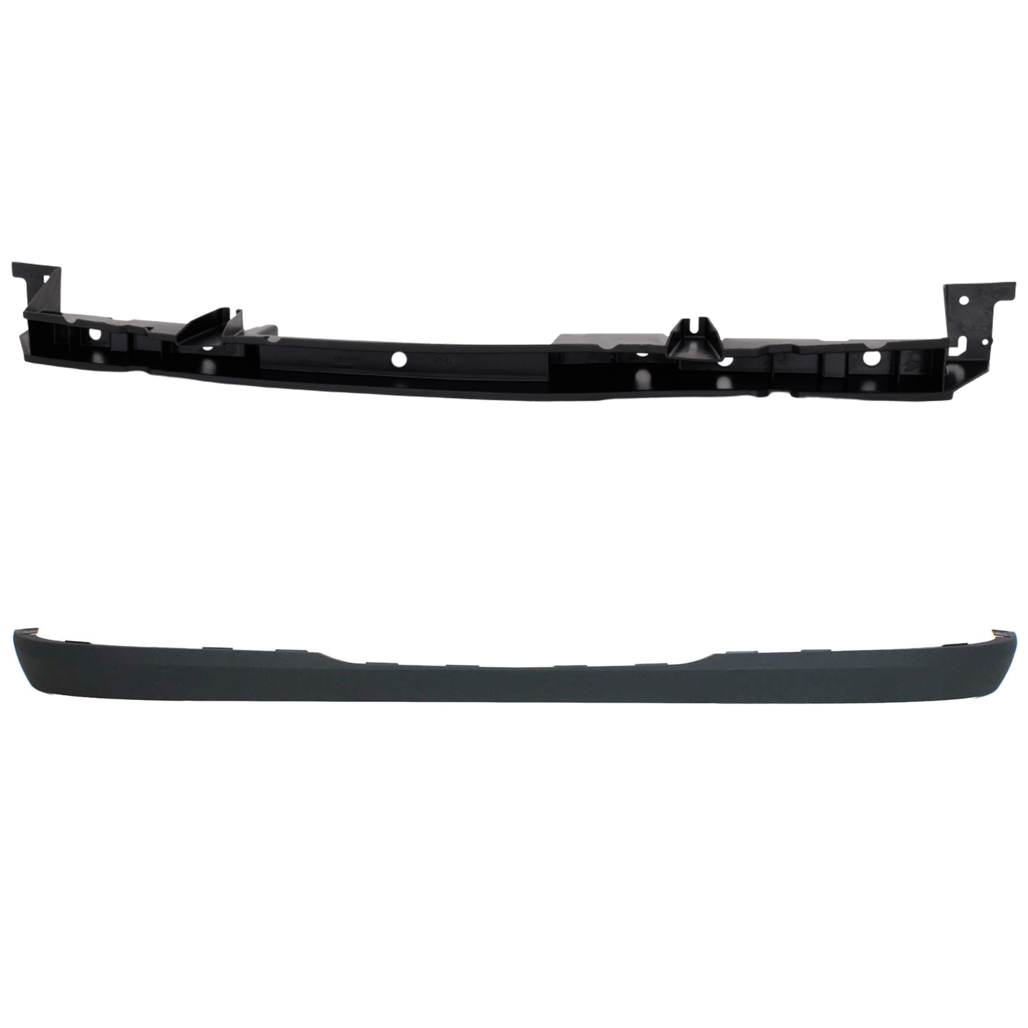 AM AVALANCHE 07-13 SUBURBAN TAHOE 07-14 FRONT LOWER VALANCE Primed 2 pc kit with Bumper Bracket SKU KIT 072324 C826 Partslink GM1092208 GM1065114 OEM 15203734-22742861