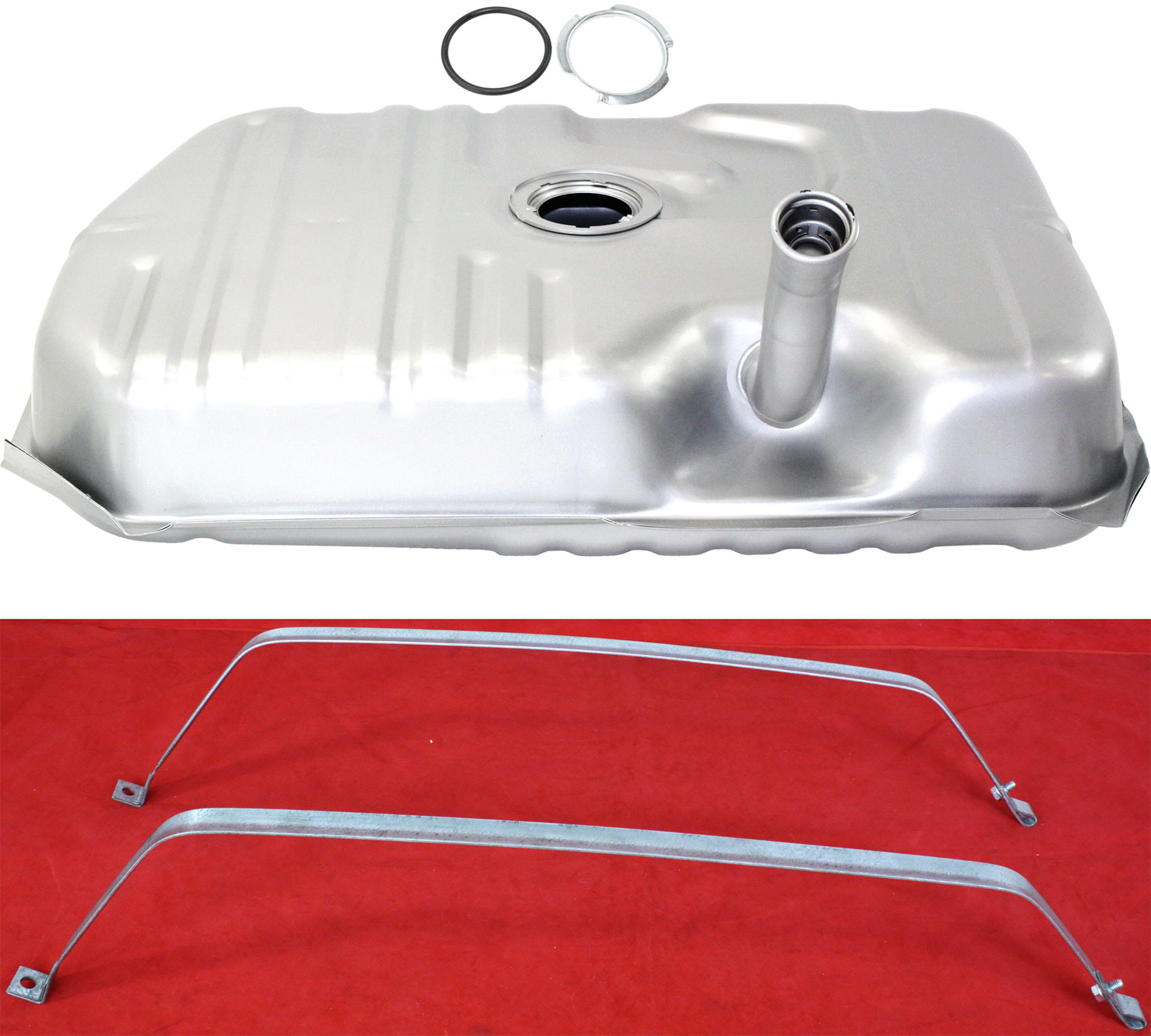AM REGAL 84-87 FUEL TANK 3 pc kit 17 Gallons Coupe Sedan w Filler Neck SKU KIT 072324 C840