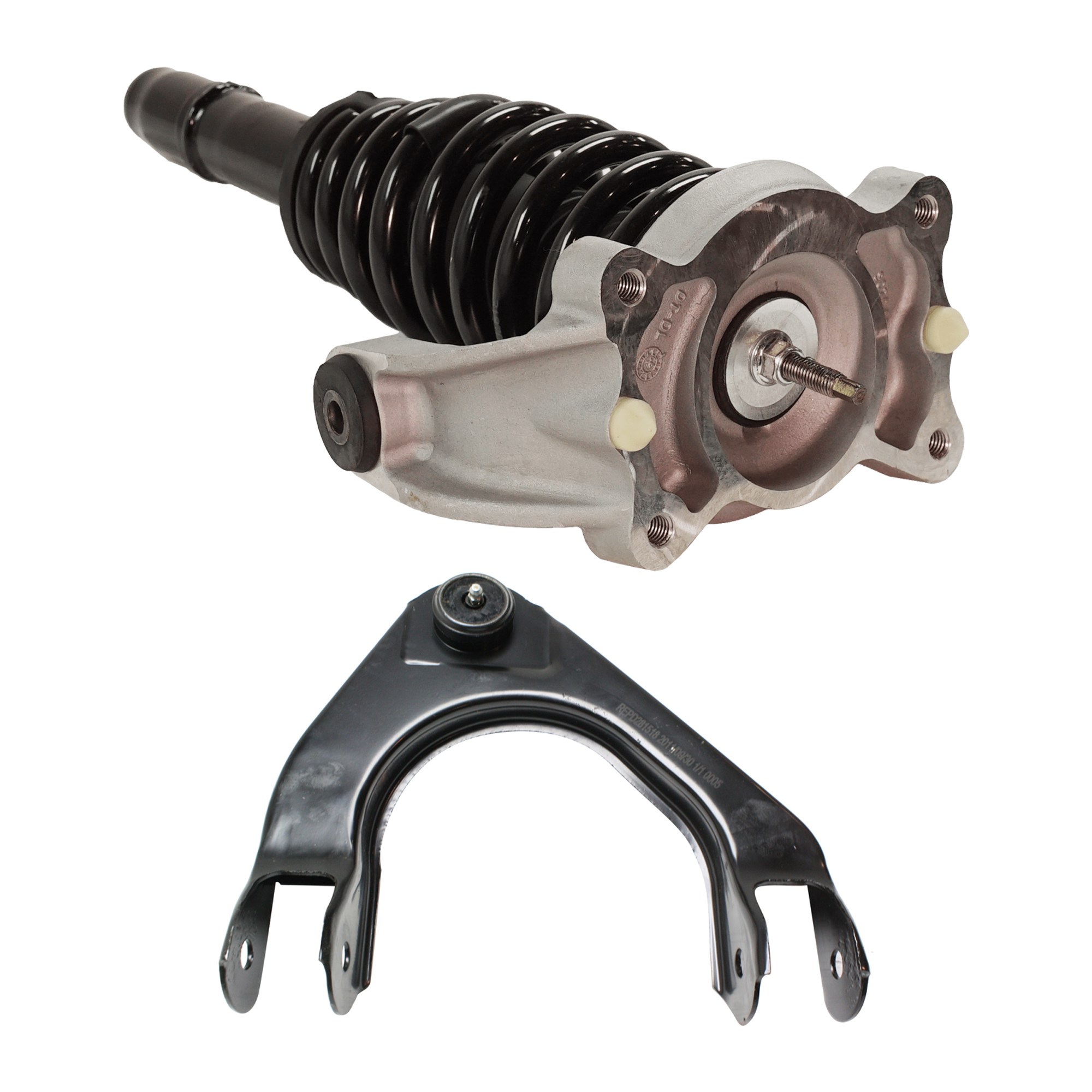 AM SEBRING STRATUS 99-02 FRONT FULLY LOADED STRUT LH 2 pc kit w Control Arm SKU KIT 072324 C850 OEM 11651-811081-816186-92140324-1